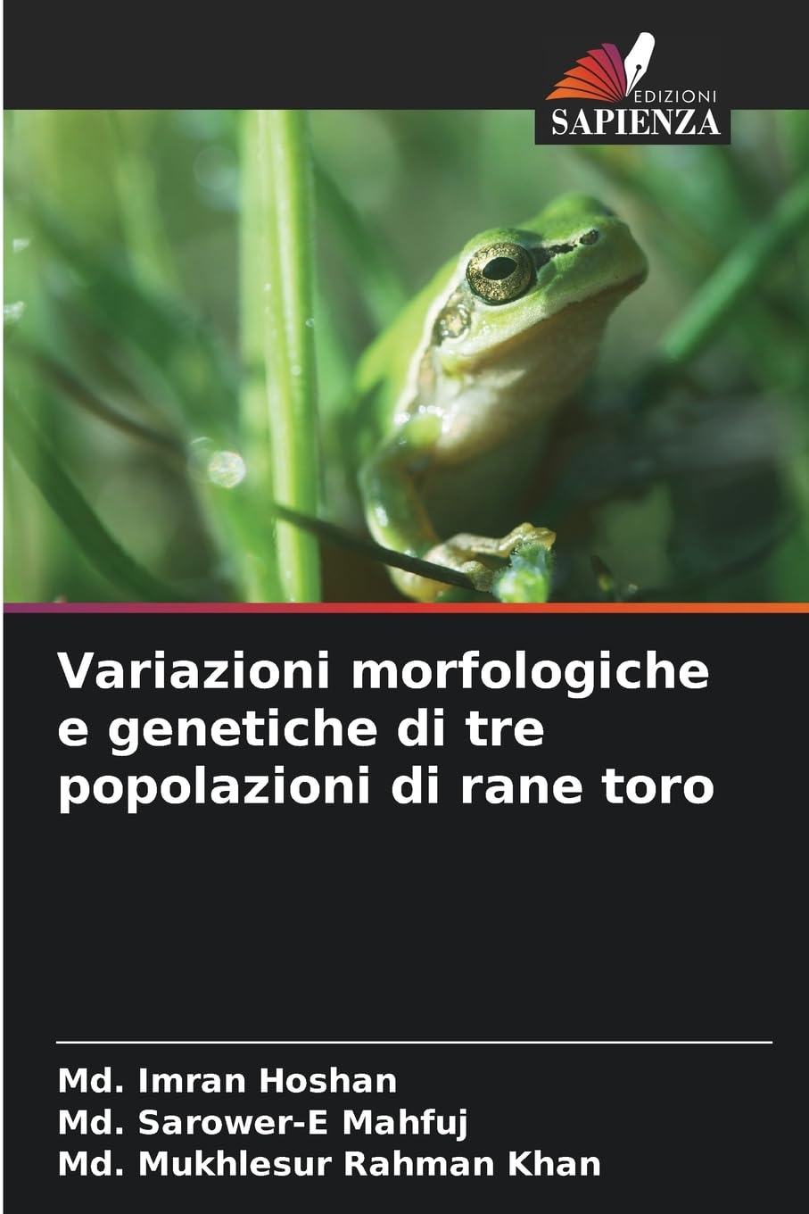 Variazioni morfologiche e genetiche di tre popolazioni di rane toro Law