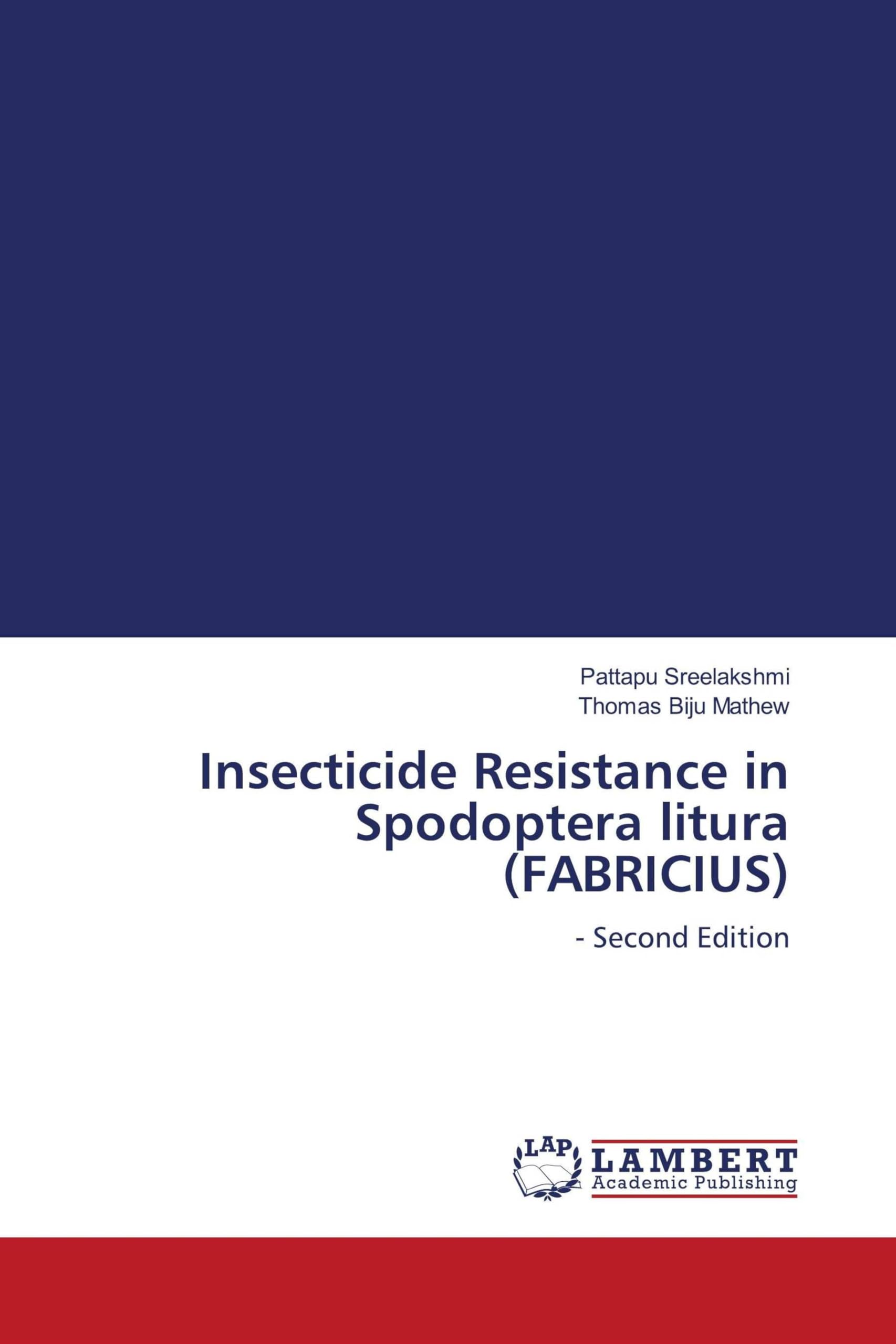 Insecticide Resistance in Spodoptera litura (FABRICIUS) Natural Sciences