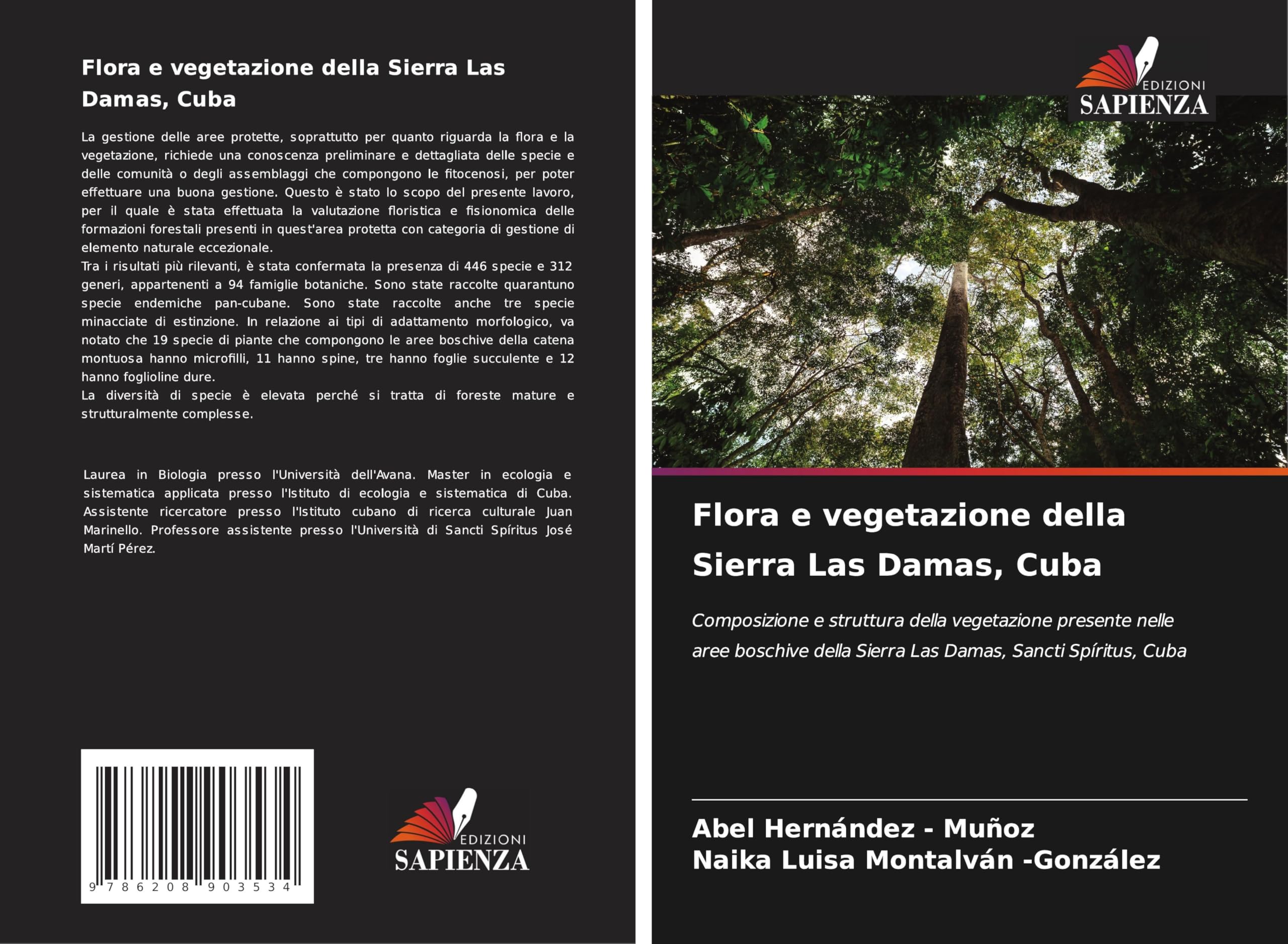 Flora e vegetazione della Sierra Las Damas, Cuba Natural Sciences