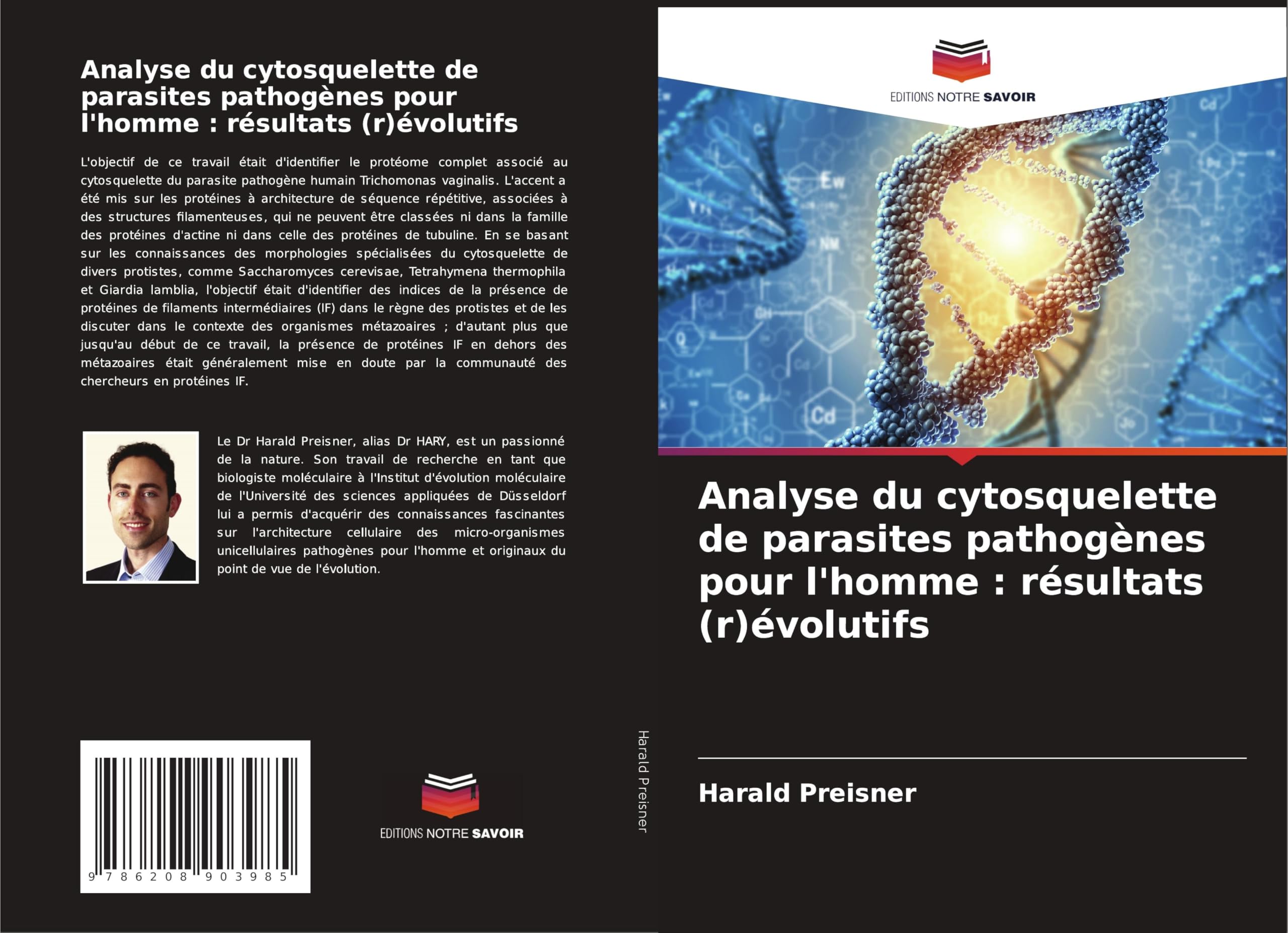 Analyse du cytosquelette de parasites pathogènes pour l'homme : résultats (r)évolutifs Law