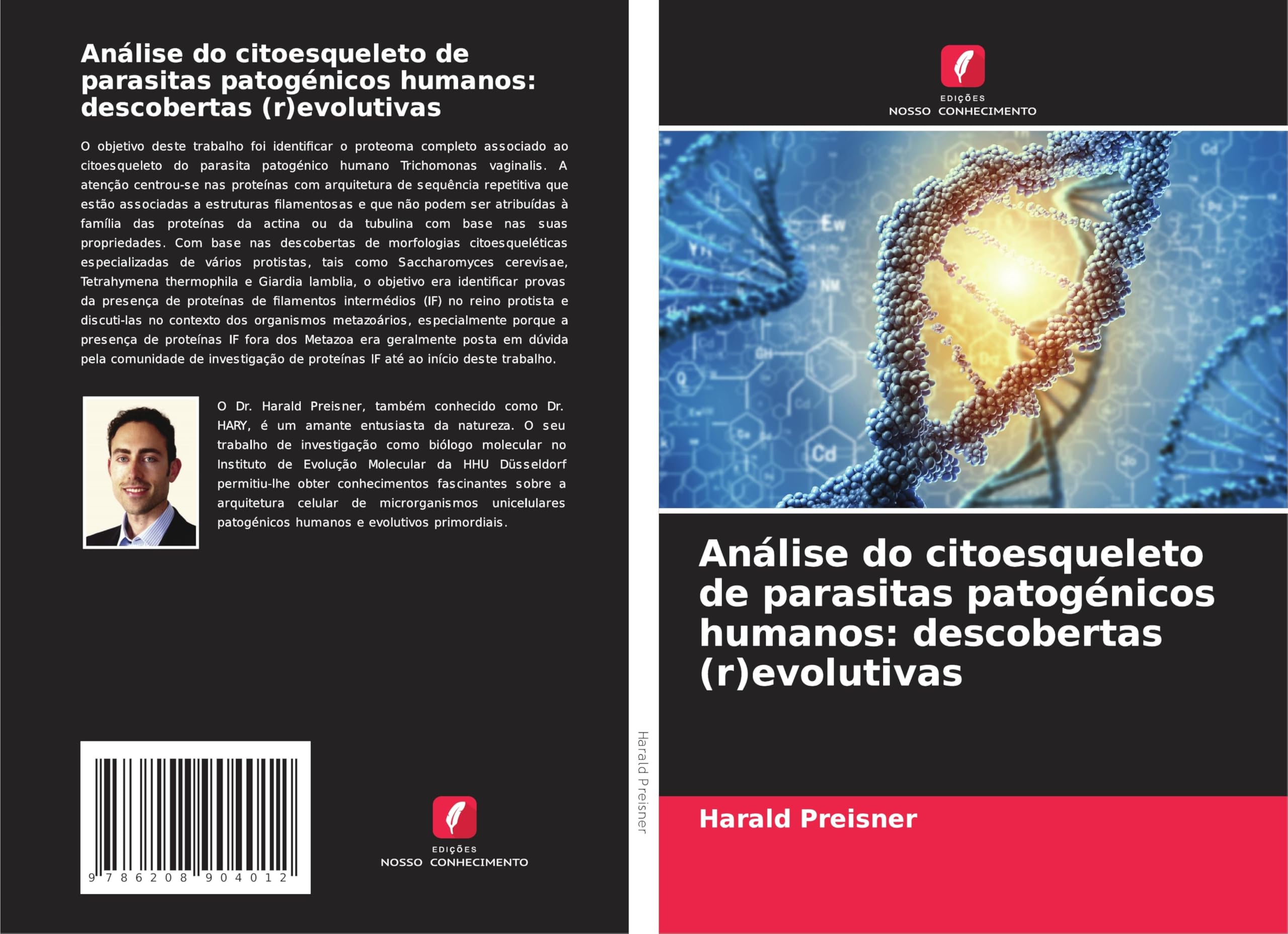 Análise do citoesqueleto de parasitas patogénicos humanos: descobertas (r)evolutivas Law