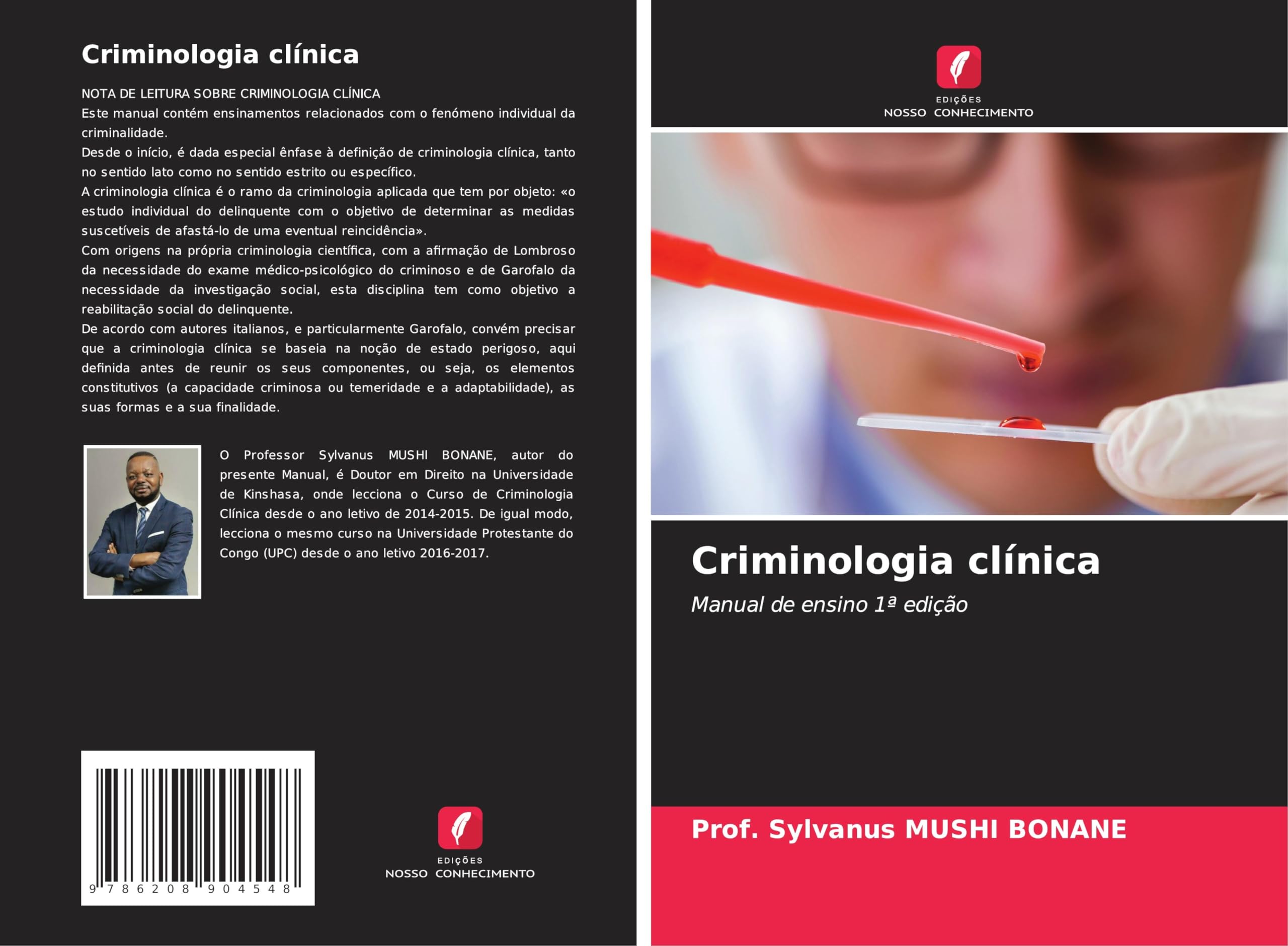 Criminologia clínica: Manual de ensino 1ª edição Law