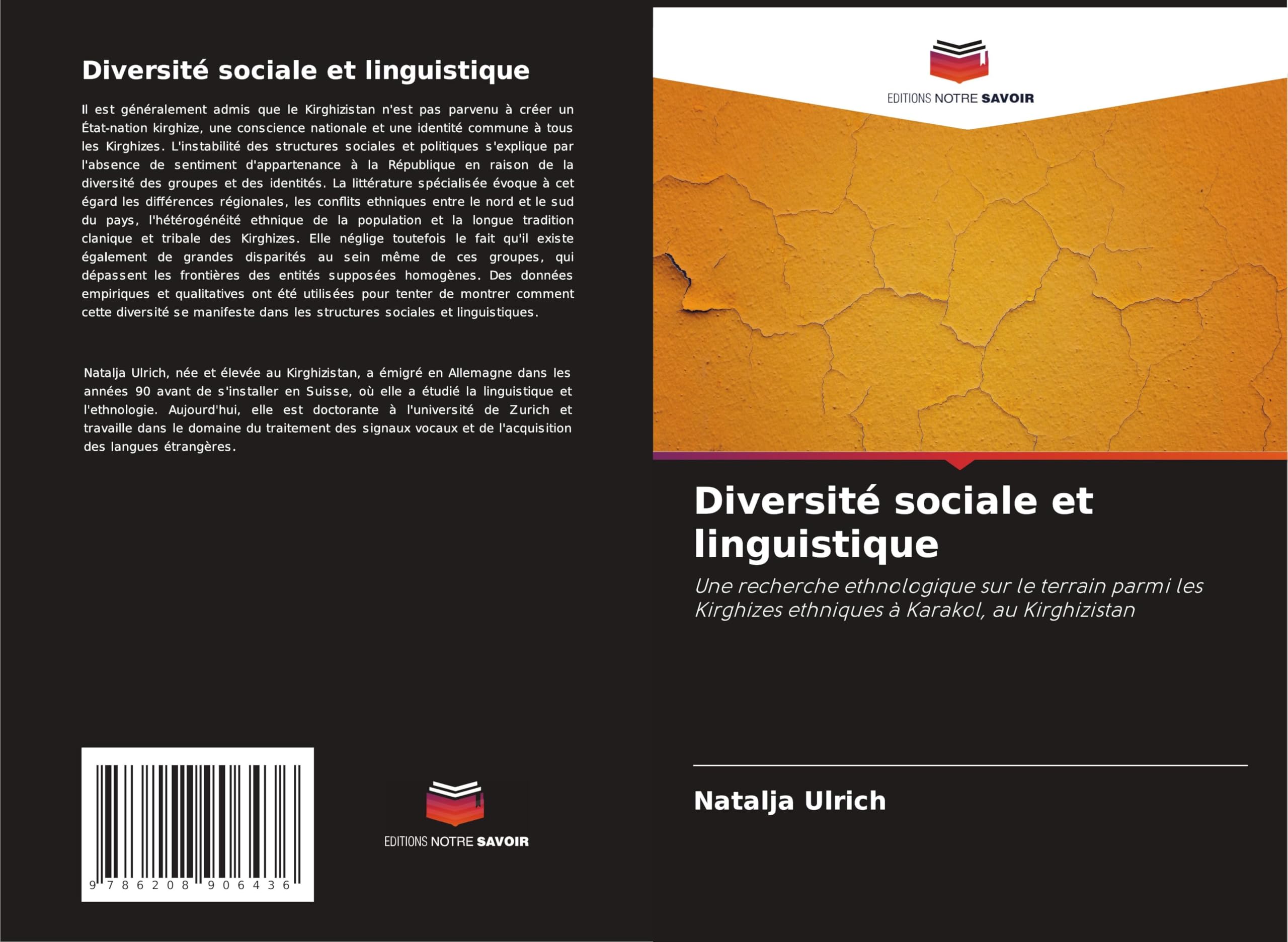 Diversité sociale et linguistique: Une recherche ethnologique sur le terrain parmi les Kirghizes ethniques à Karakol, au Kirghizistan Law