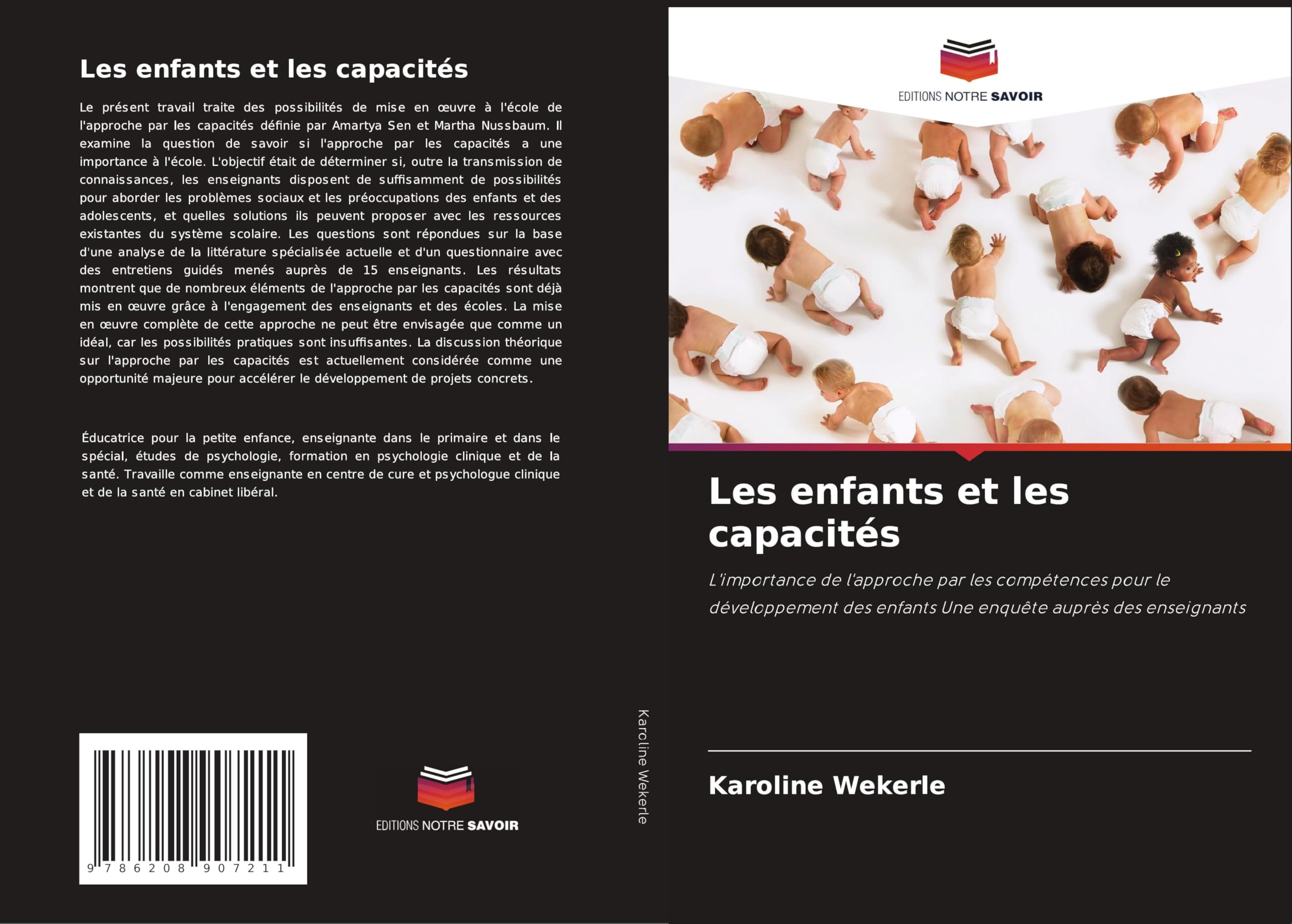 Les enfants et les capacités: L'importance de l'approche par les compétences pour le développement des enfants Une enquête auprès des enseignants Psychology
