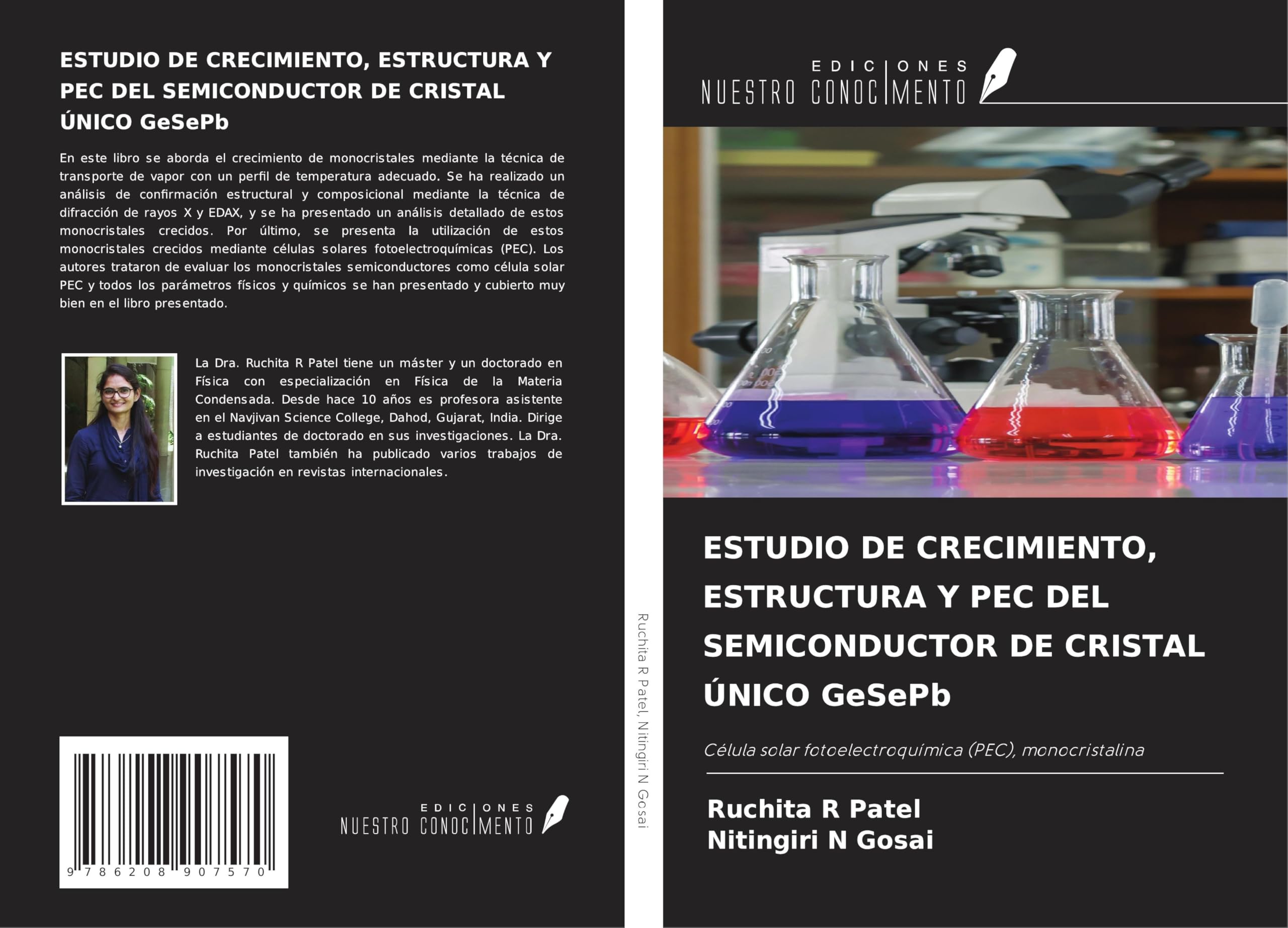 ESTUDIO DE CRECIMIENTO, ESTRUCTURA Y PEC DEL SEMICONDUCTOR DE CRISTAL ÚNICO GeSePb: Célula solar fotoelectroquímica (PEC), monocristalina Natural Sciences