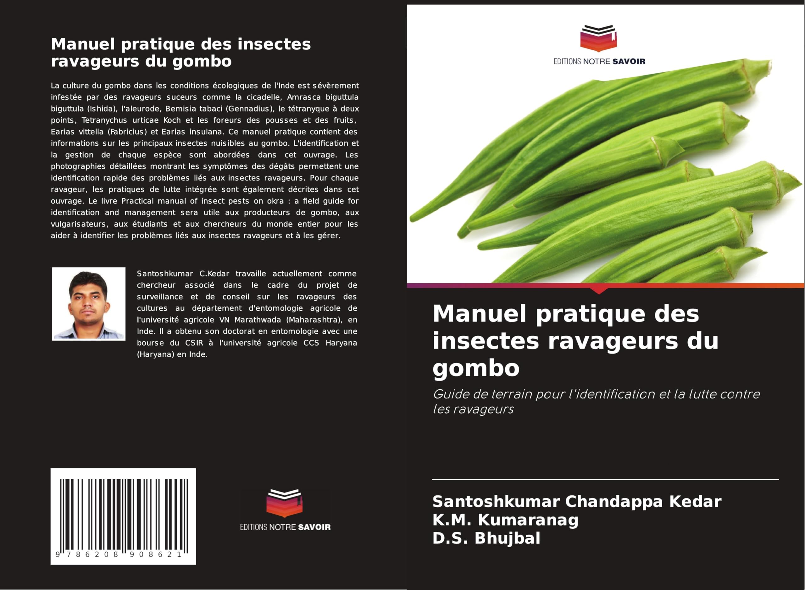 Manuel pratique des insectes ravageurs du gombo: Guide de terrain pour l'identification et la lutte contre les ravageurs Natural Sciences