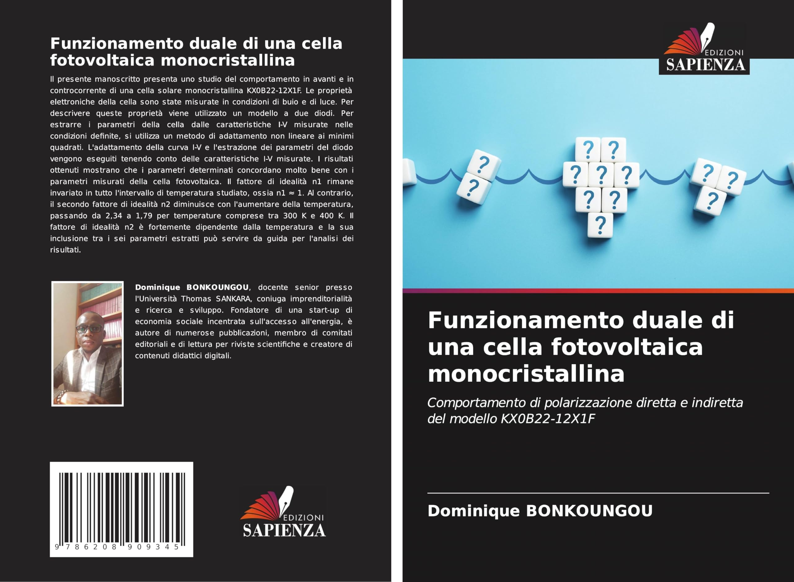 Funzionamento duale di una cella fotovoltaica monocristallina Natural Sciences