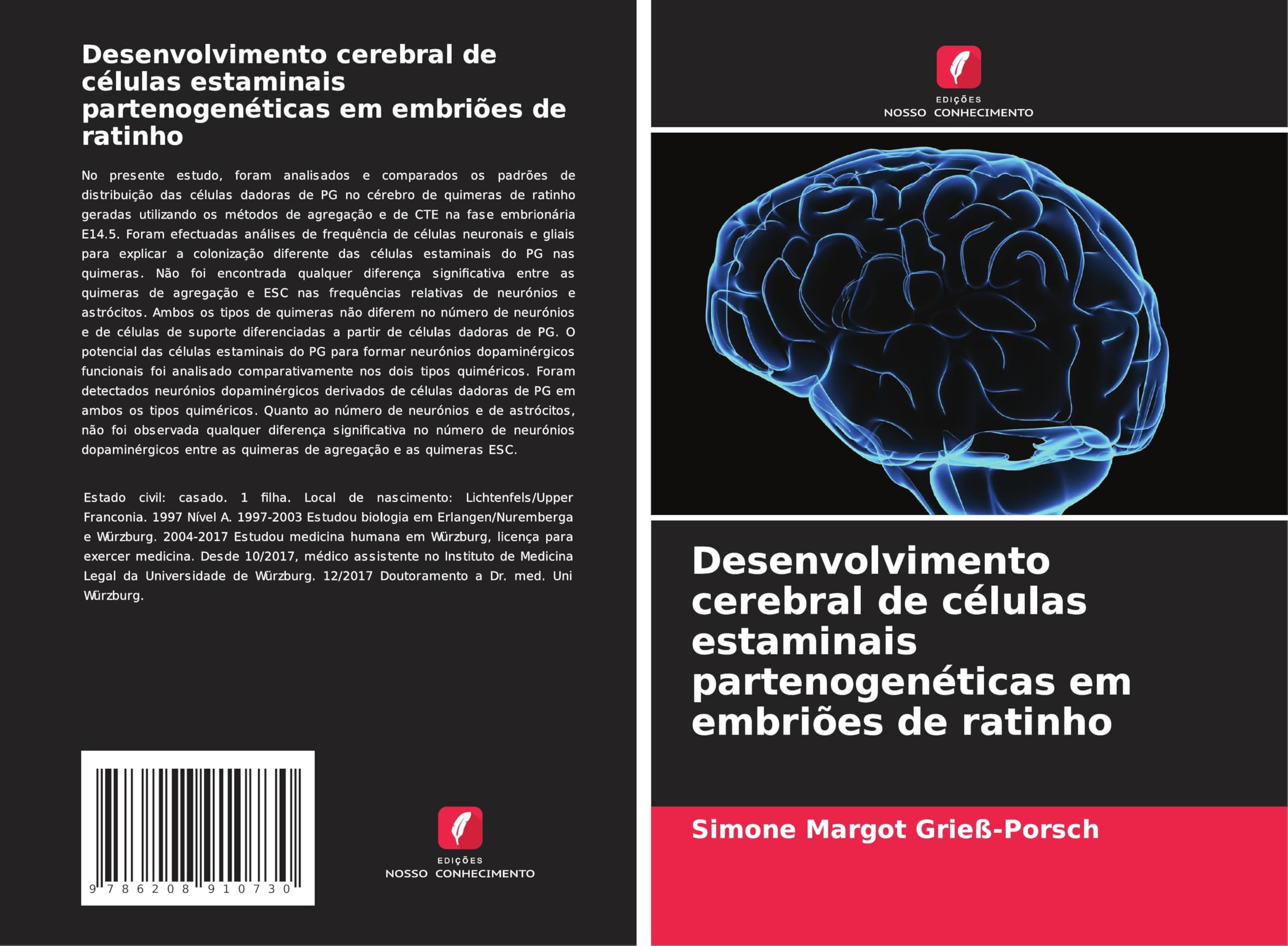 Desenvolvimento cerebral de células estaminais partenogenéticas em embriões de ratinho Medicine
