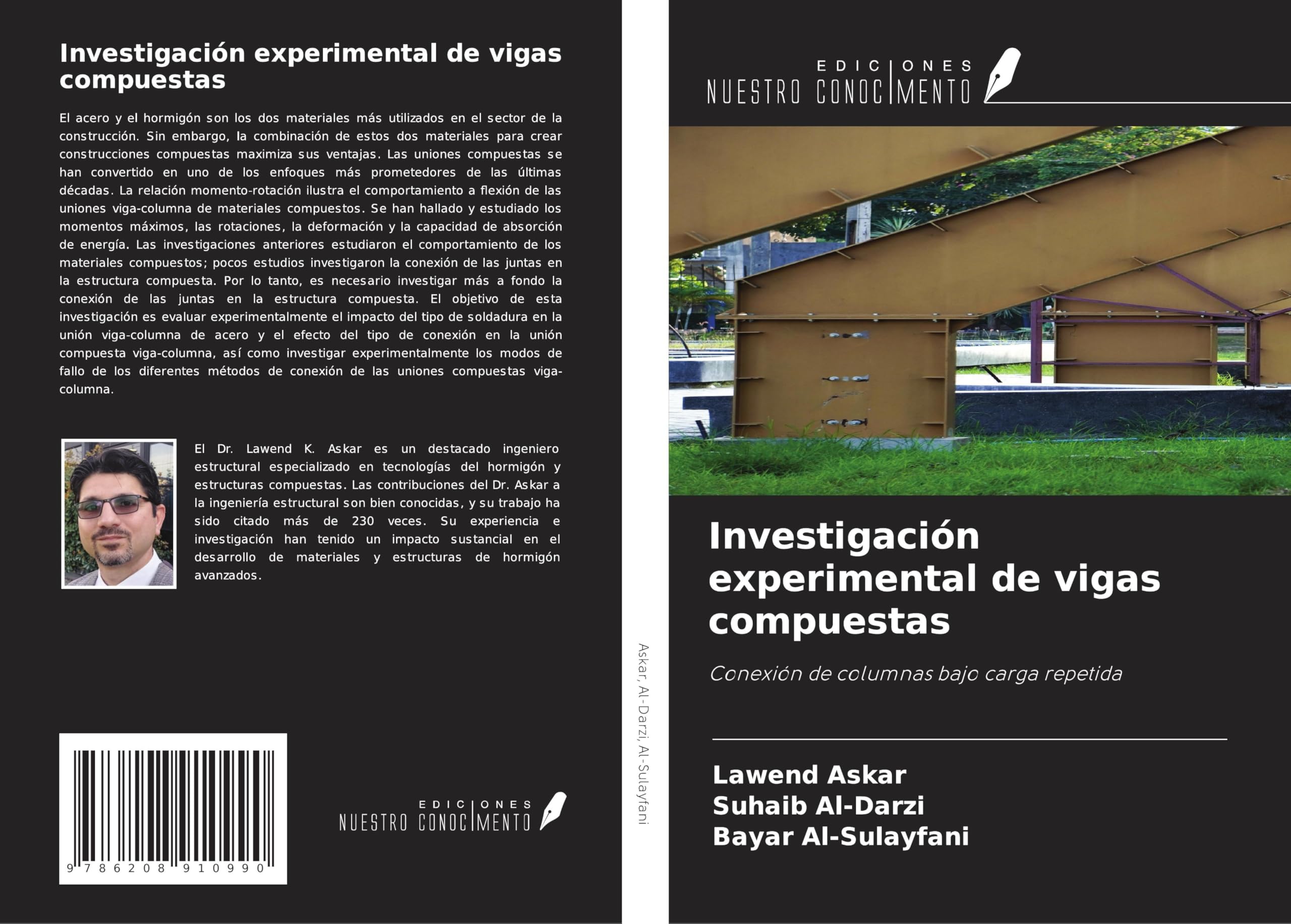 Investigación experimental de vigas compuestas: Conexión de columnas bajo carga repetida Law