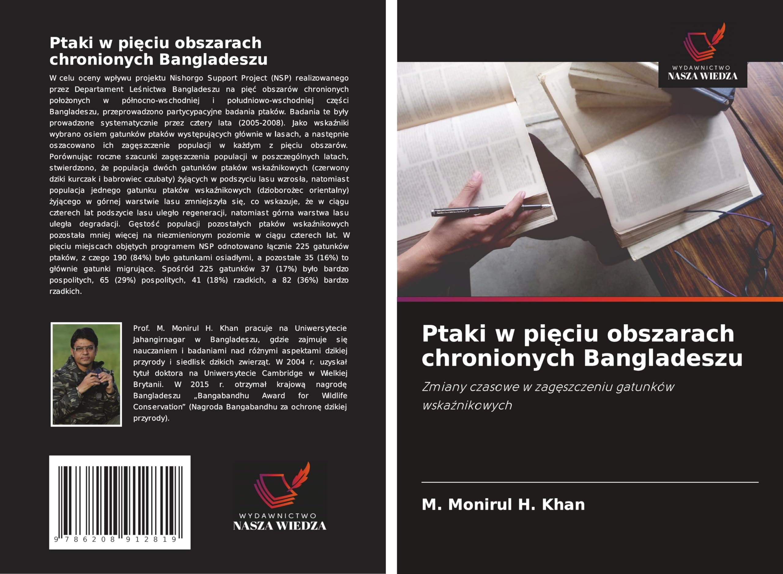 Ptaki w pi¿ciu obszarach chronionych Bangladeszu Natural Sciences