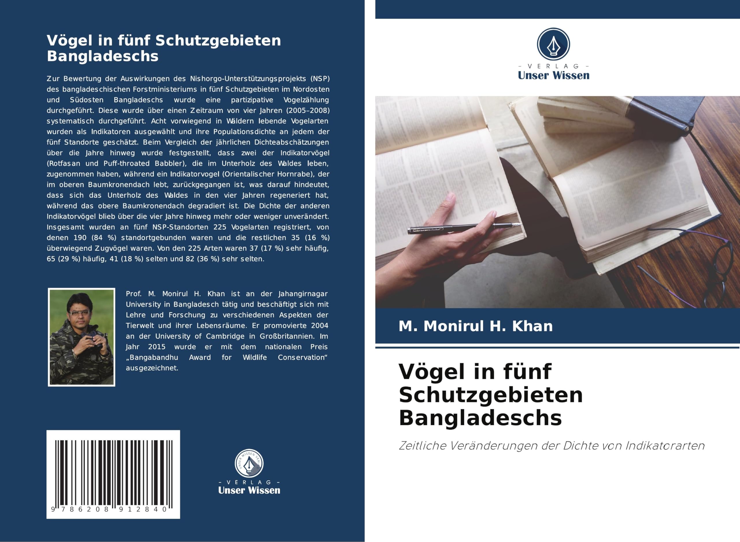 Vögel in fünf Schutzgebieten Bangladeschs Natural Sciences