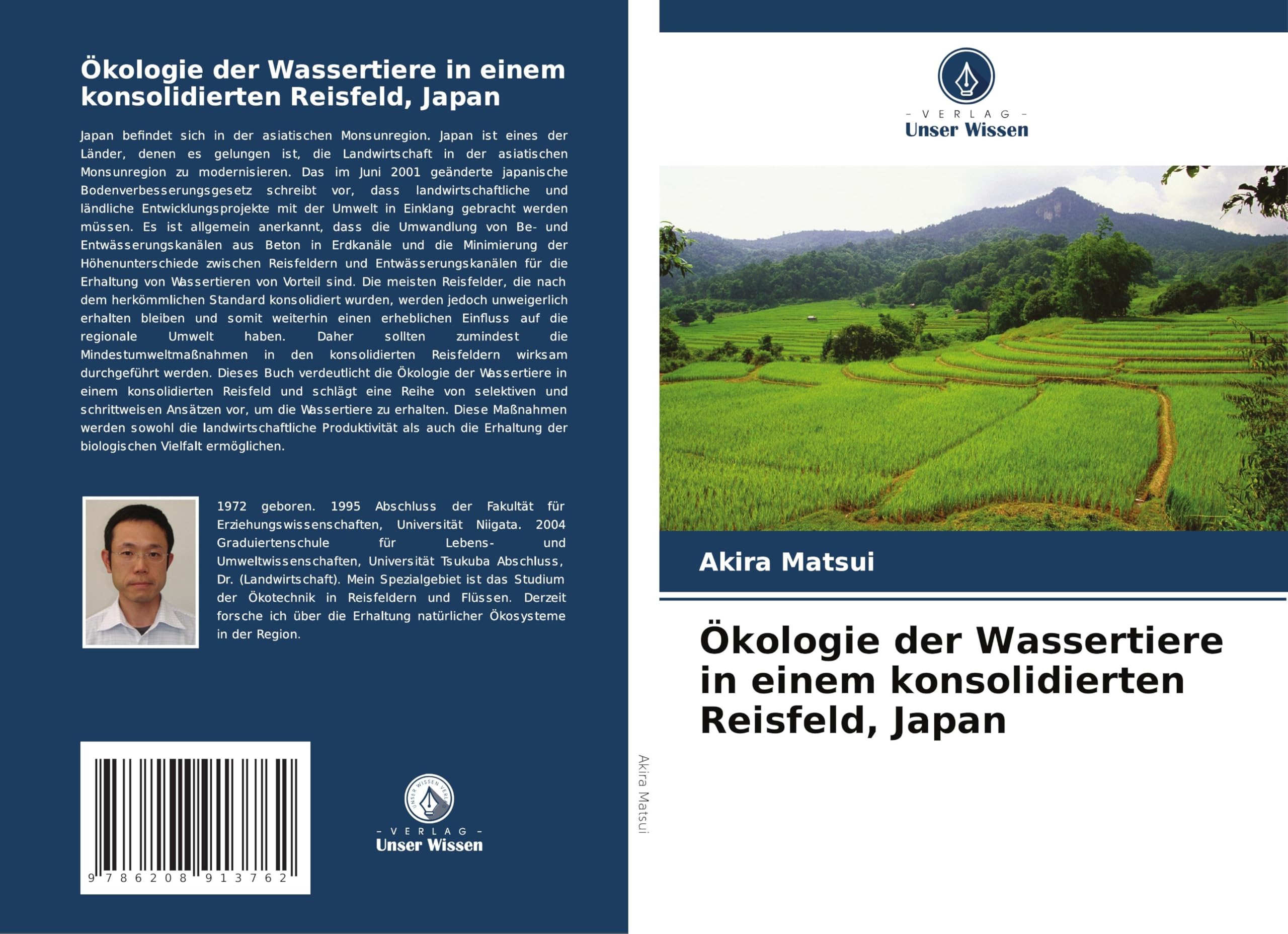 Ökologie der Wassertiere in einem konsolidierten Reisfeld, Japan Mathematics