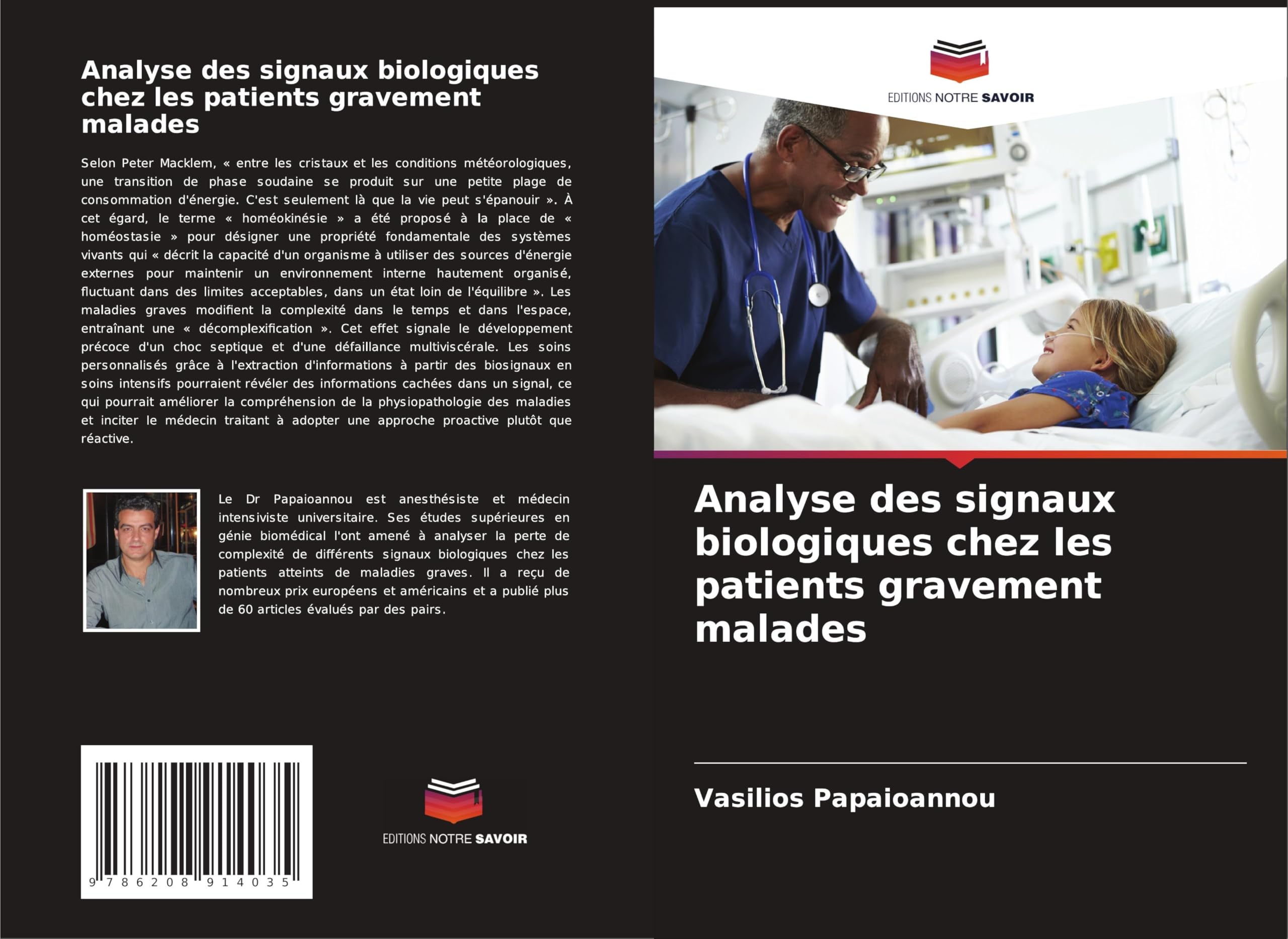 Analyse des signaux biologiques chez les patients gravement malades Medicine