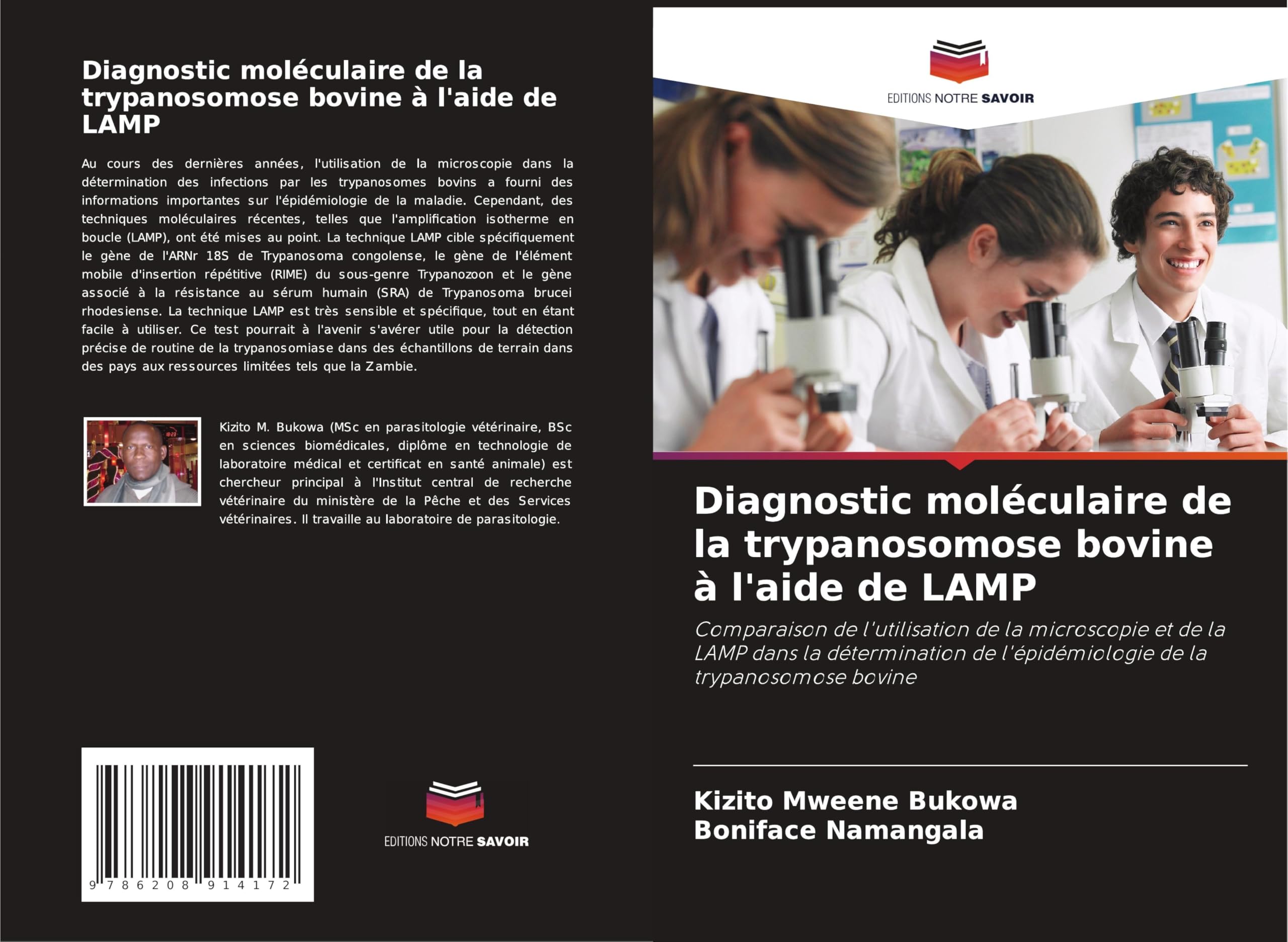 Diagnostic moléculaire de la trypanosomose bovine à l'aide de LAMP: Comparaison de l'utilisation de la microscopie et de la LAMP dans la détermination de l'épidémiologie de la trypanosomose bovine Medicine