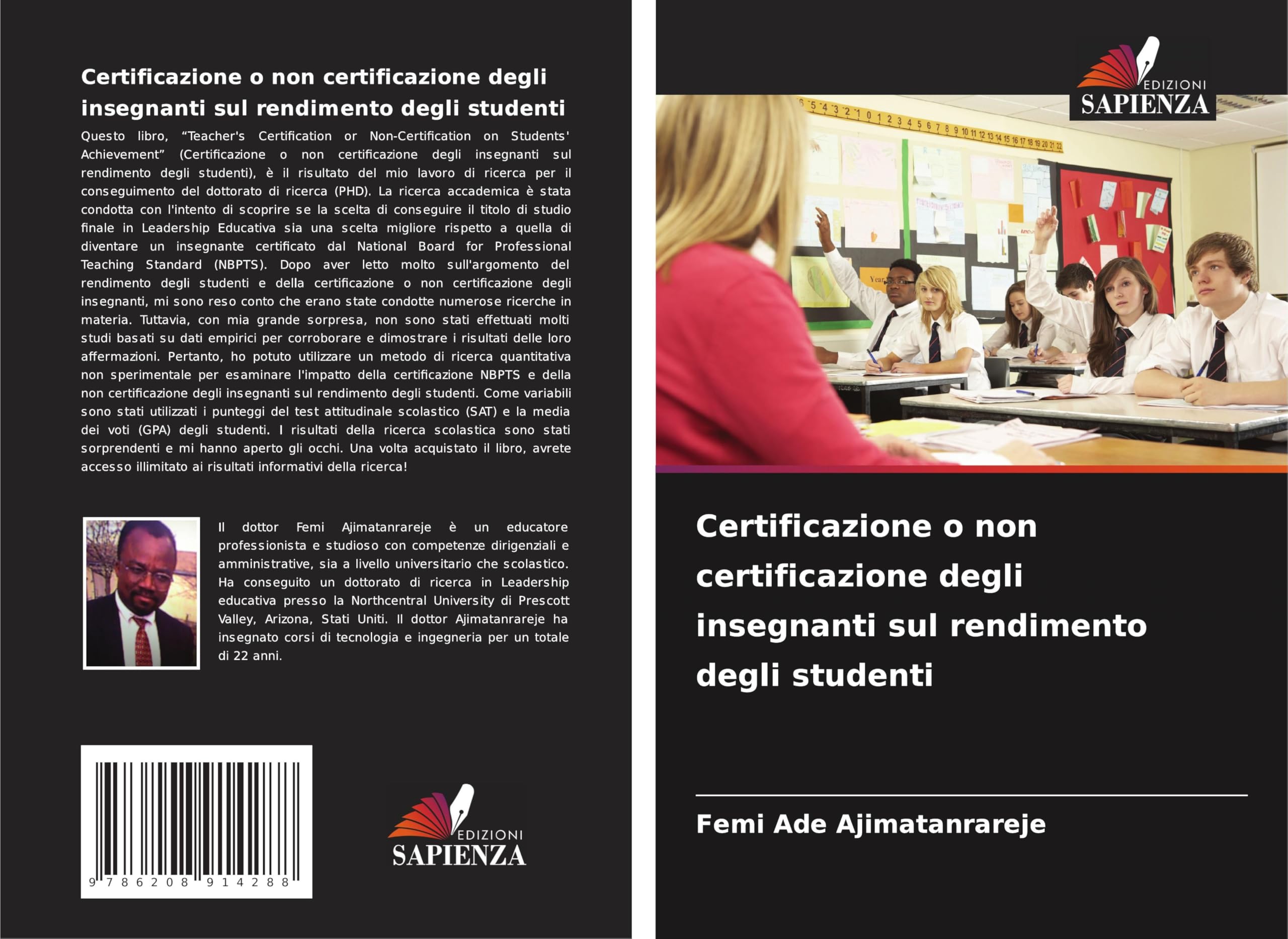 Certificazione o non certificazione degli insegnanti sul rendimento degli studenti Business, Finance & Career