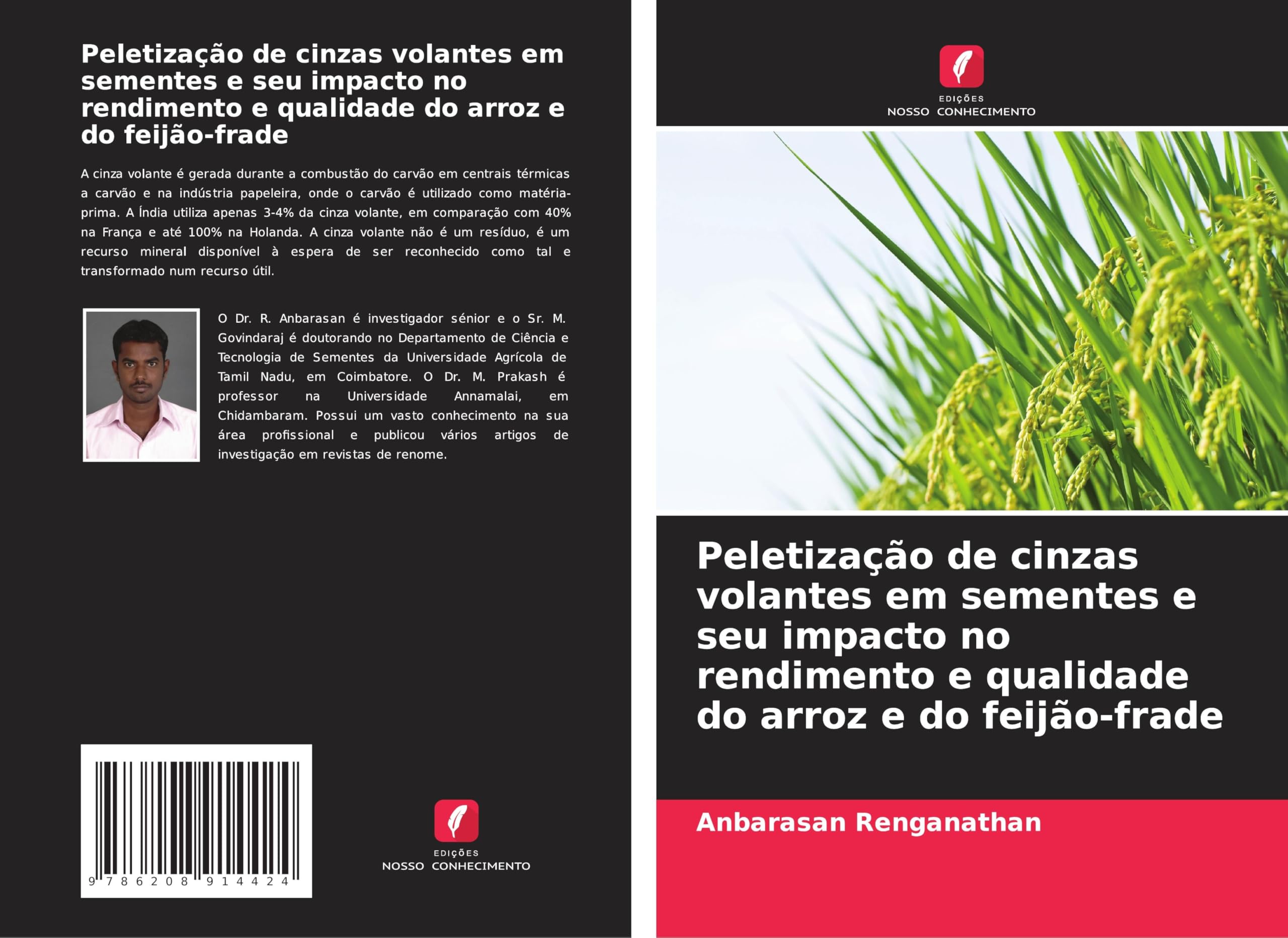 Peletização de cinzas volantes em sementes e seu impacto no rendimento e qualidade do arroz e do feijão-frade Natural Sciences