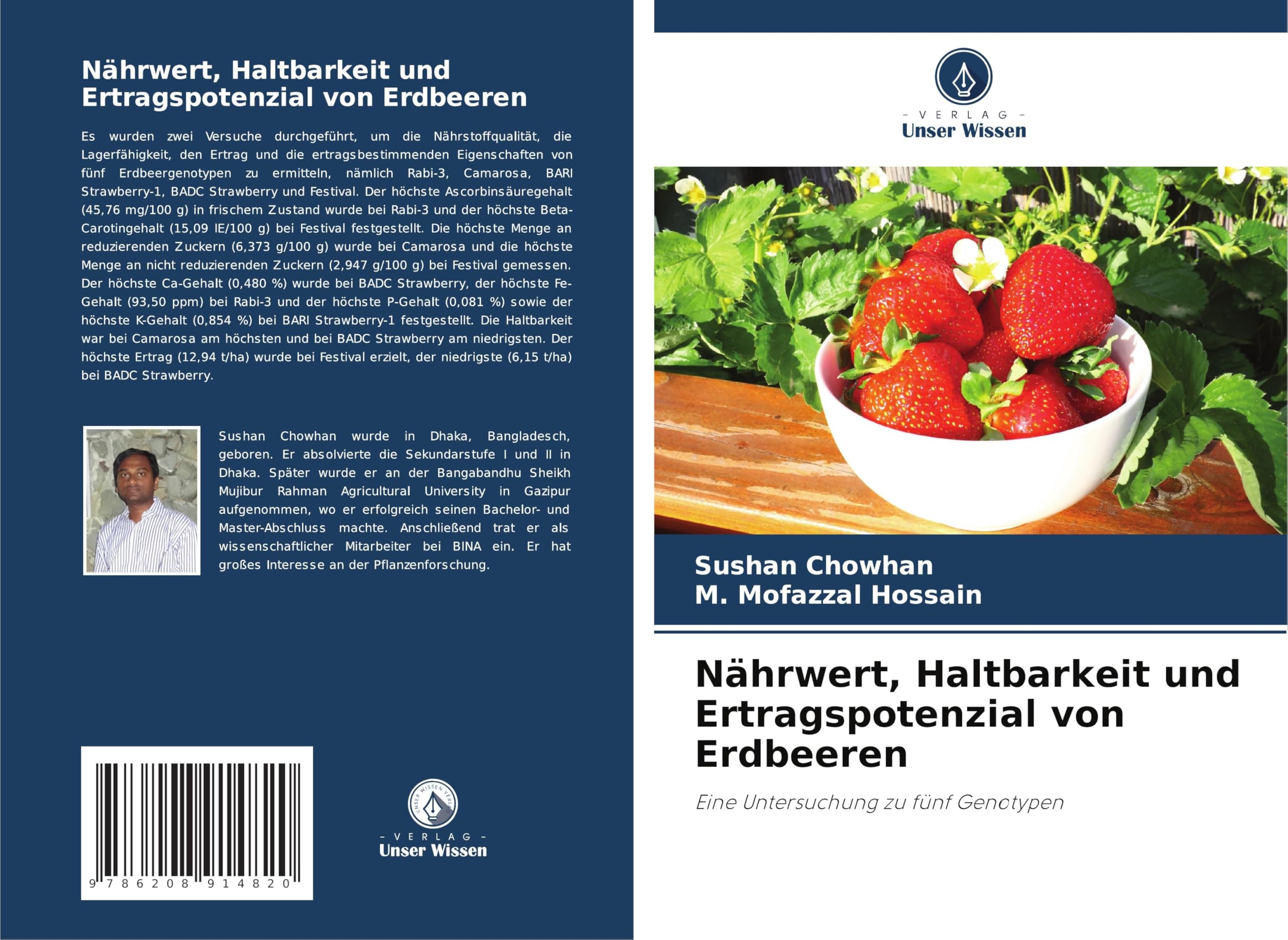 Nährwert, Haltbarkeit und Ertragspotenzial von Erdbeeren Natural Sciences