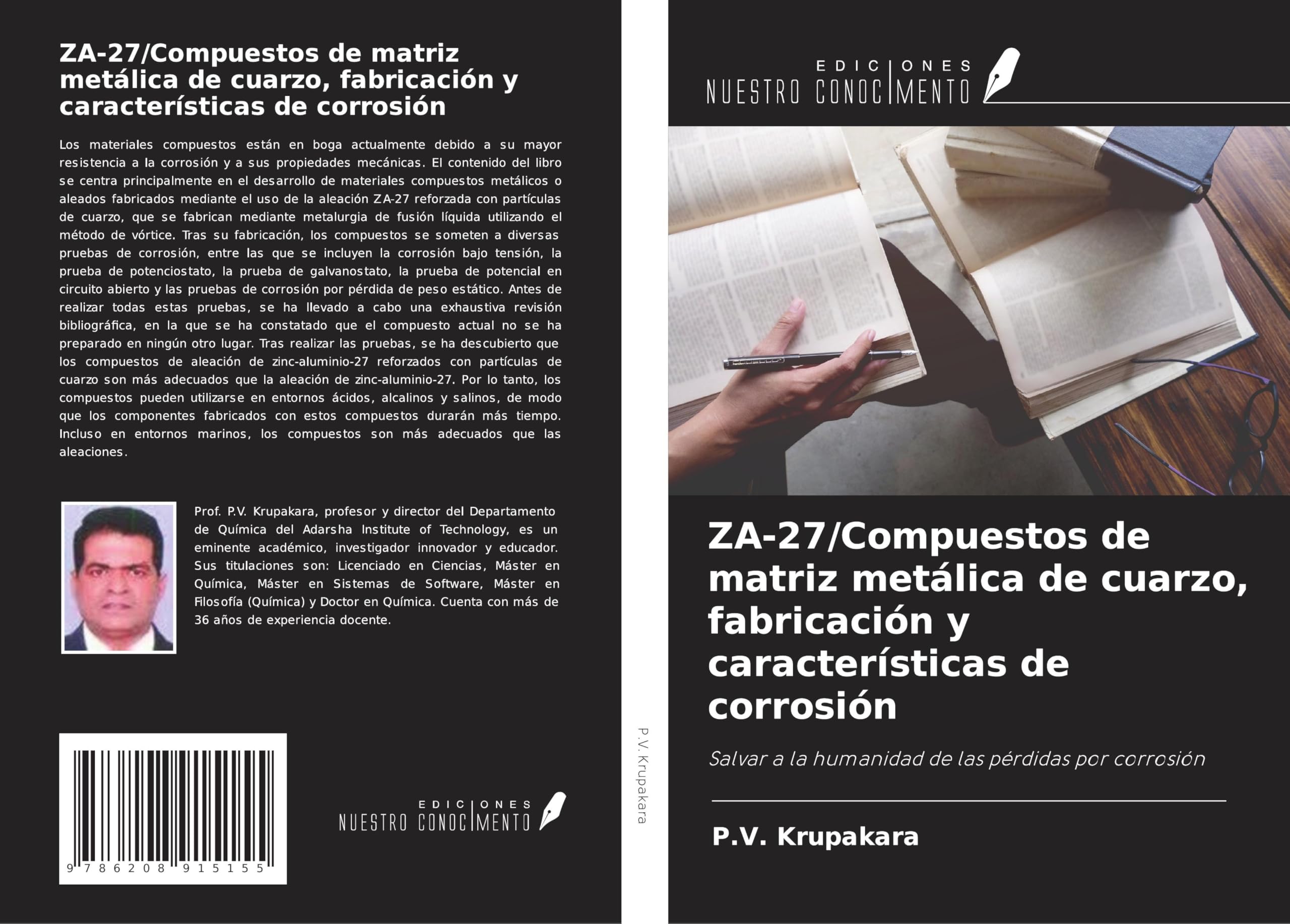 ZA-27/Compuestos de matriz metálica de cuarzo, fabricación y características de corrosión Natural Sciences