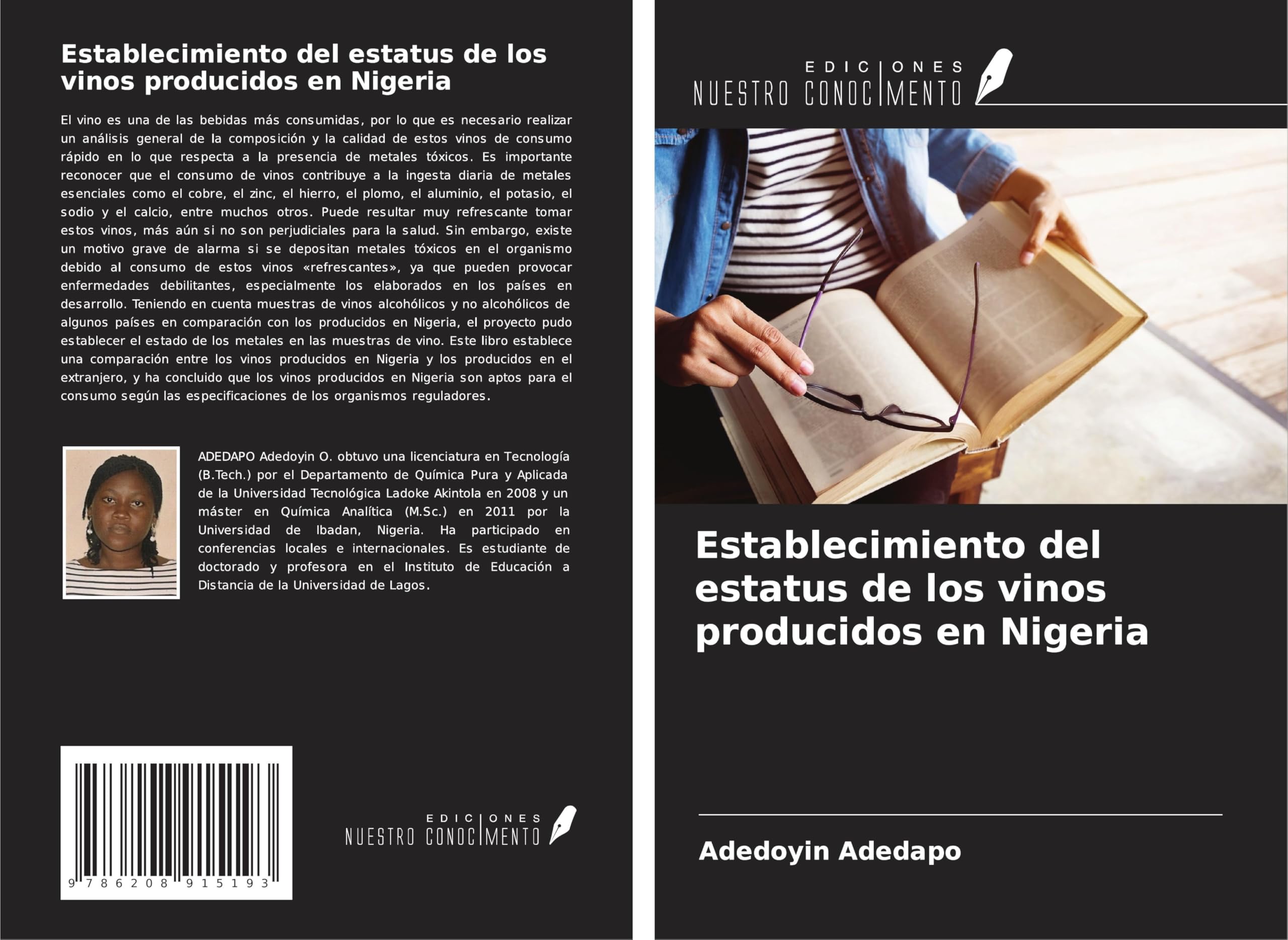 Establecimiento del estatus de los vinos producidos en Nigeria Natural Sciences