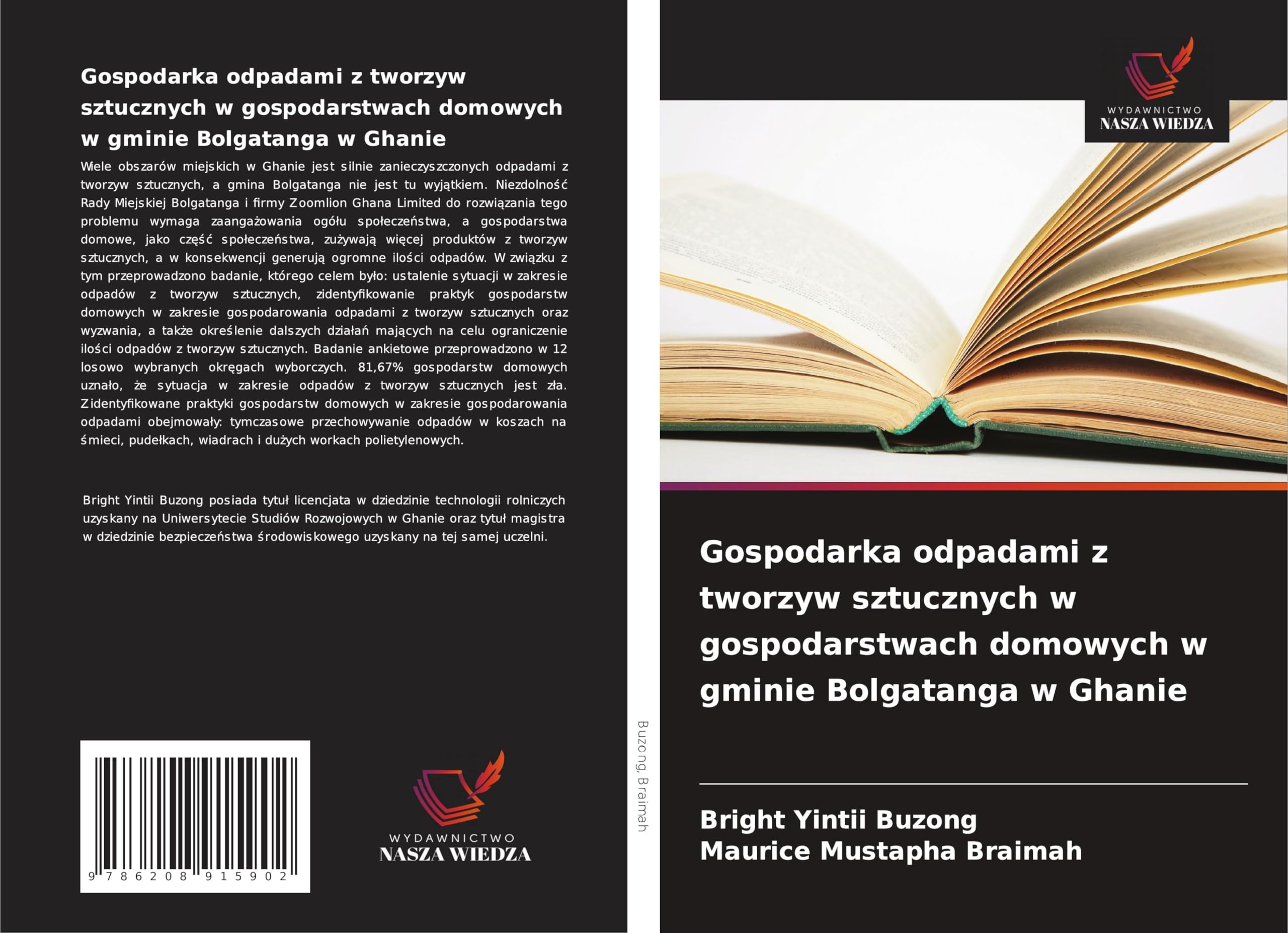 Gospodarka odpadami z tworzyw sztucznych w gospodarstwach domowych w gminie Bolgatanga w Ghanie: DE Business & Technology