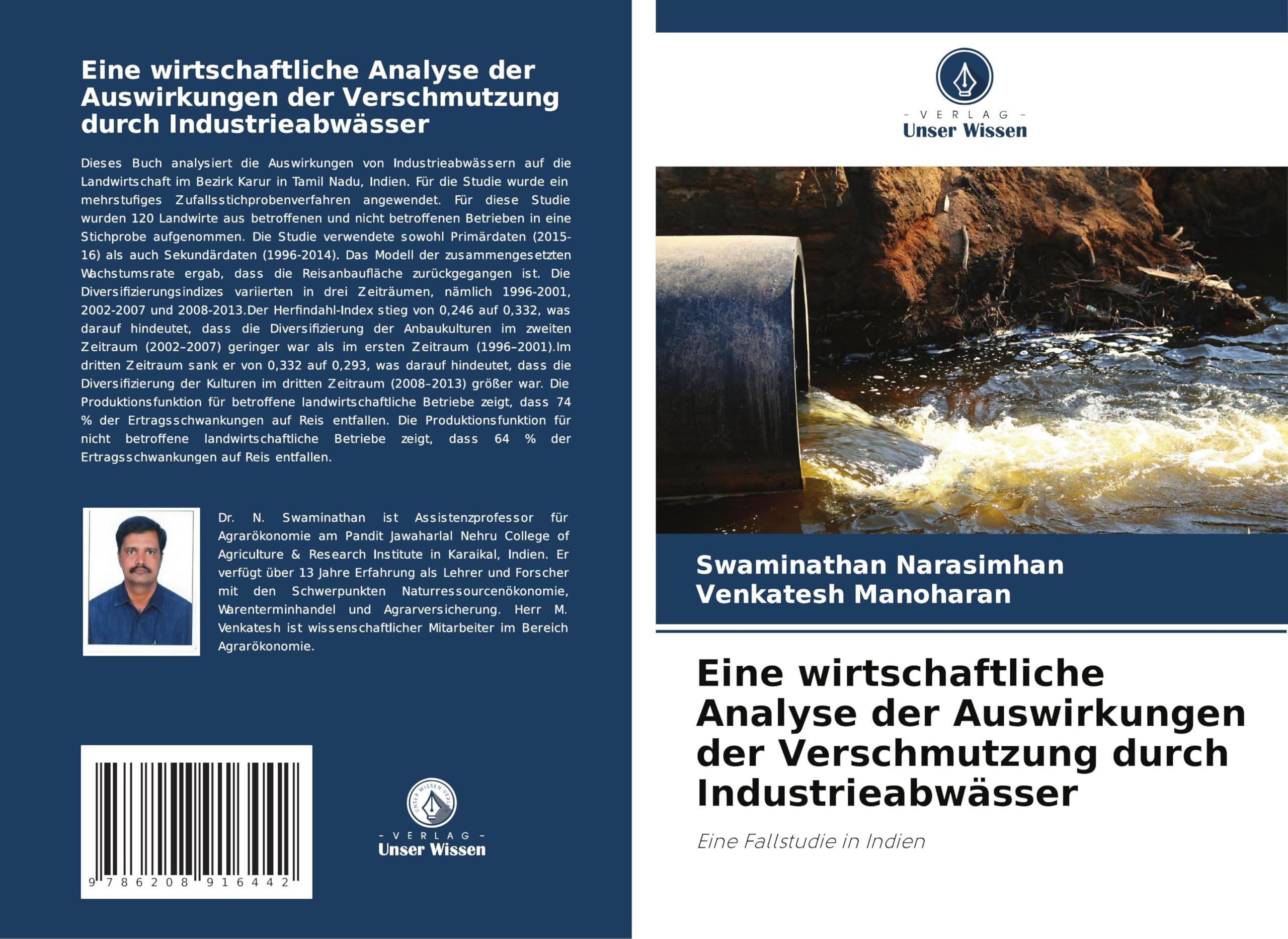 Eine wirtschaftliche Analyse der Auswirkungen der Verschmutzung durch Industrieabwässer Law