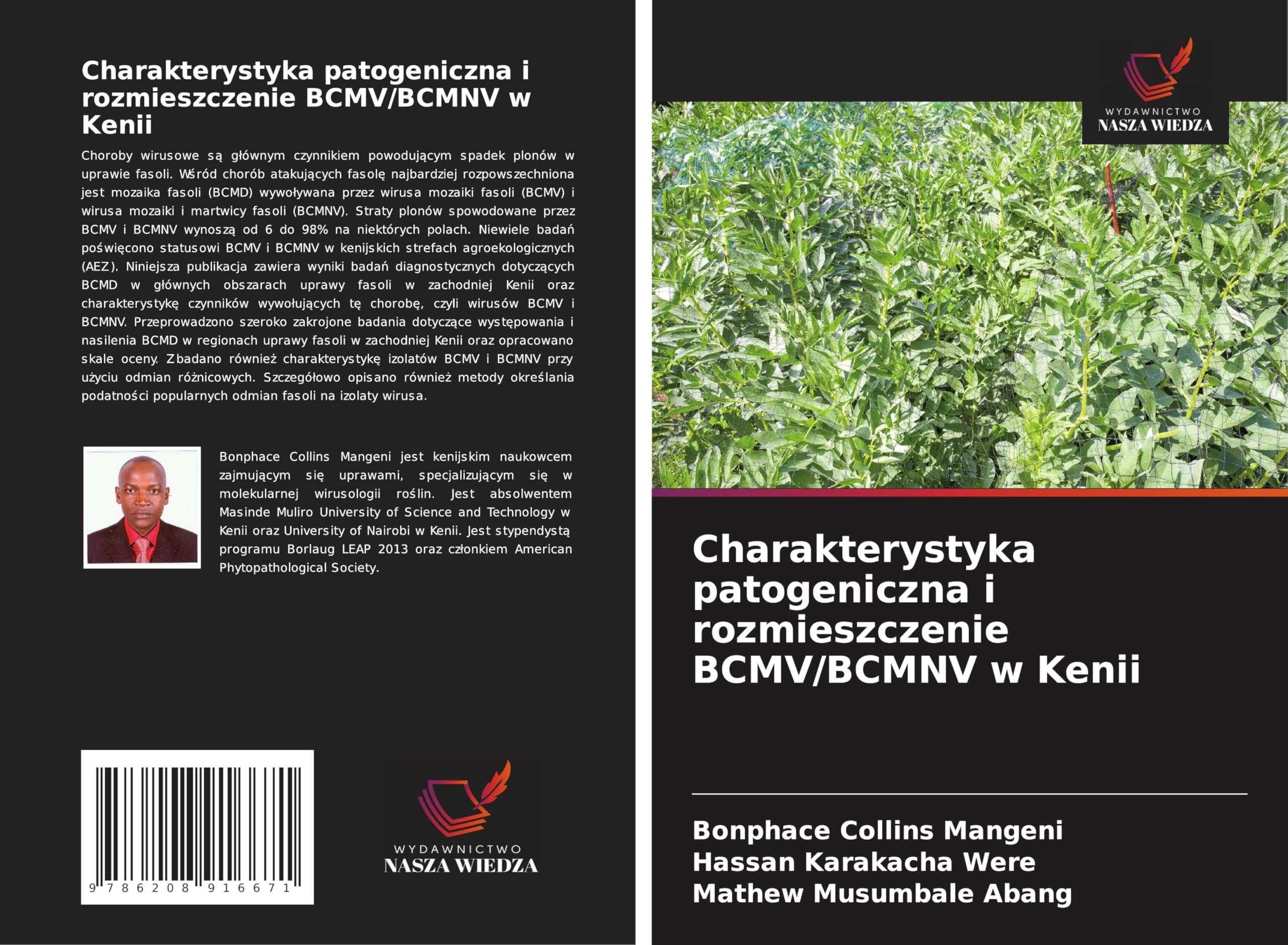 Charakterystyka patogeniczna i rozmieszczenie BCMV/BCMNV w Kenii: DE Natural Sciences