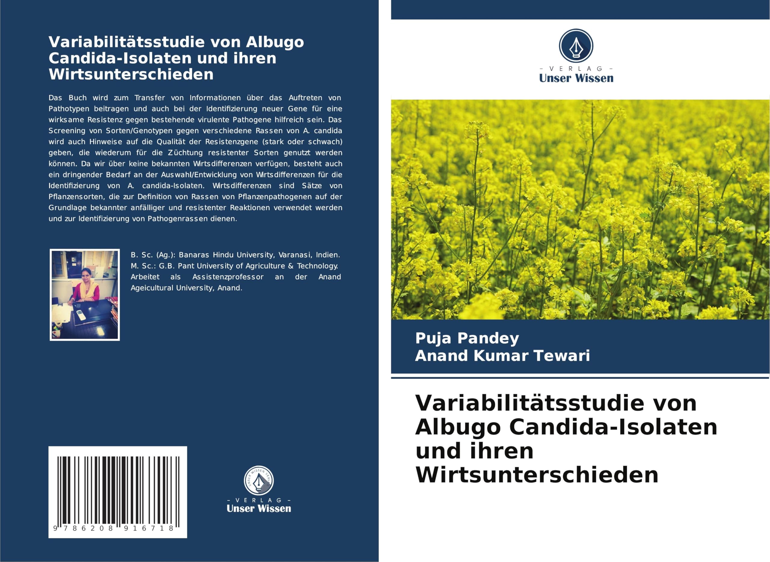 Variabilitätsstudie von Albugo Candida-Isolaten und ihren Wirtsunterschieden Business, Finance & Career
