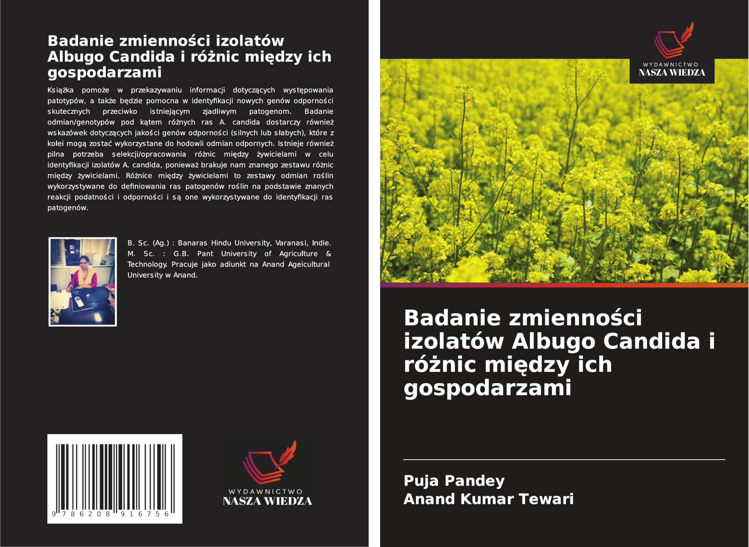 Badanie zmienno¿ci izolatów Albugo Candida i ró¿nic mi¿dzy ich gospodarzami: DE Business, Finance & Career