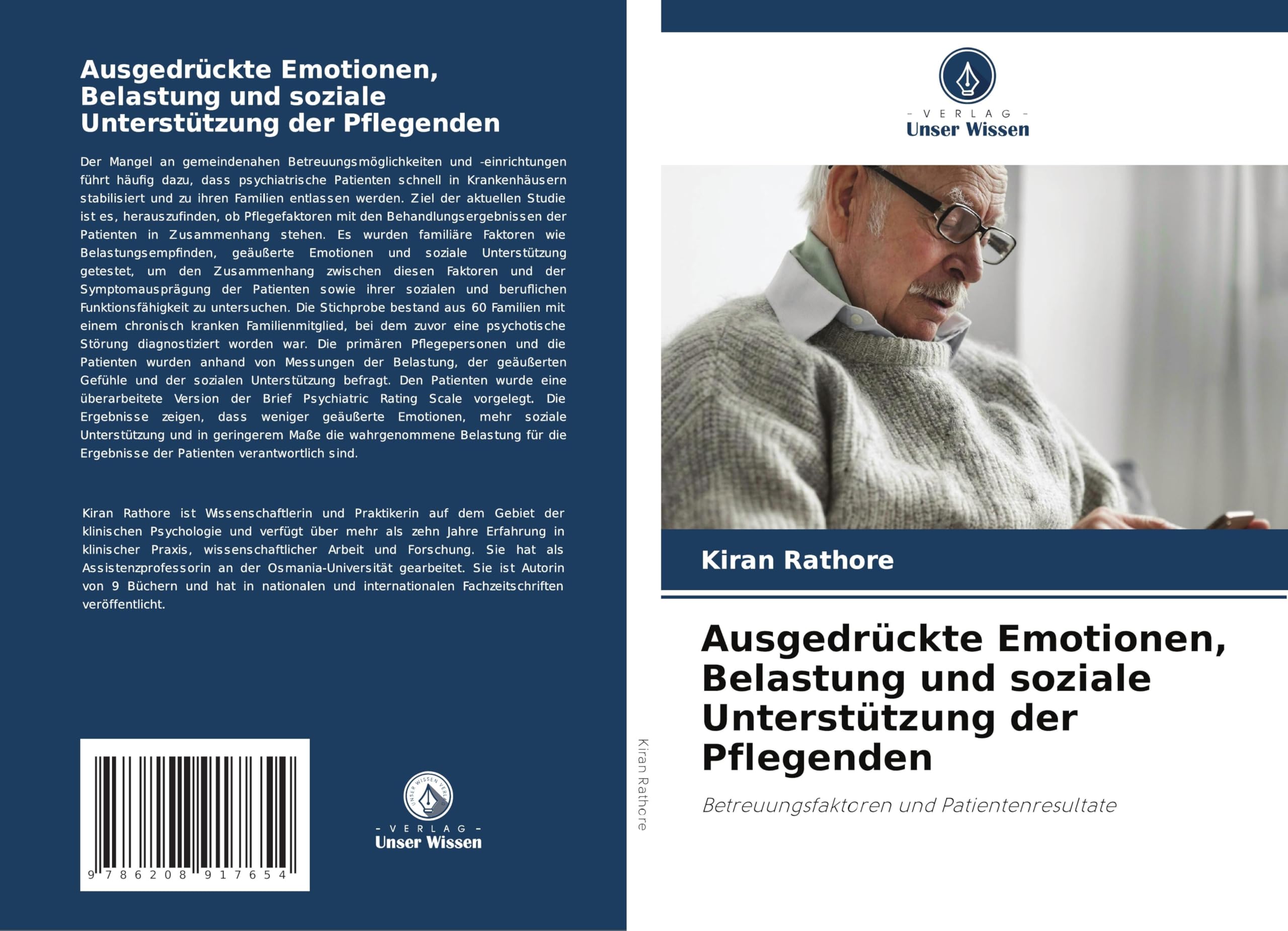 Ausgedrückte Emotionen, Belastung und soziale Unterstützung der Pflegenden Psychology