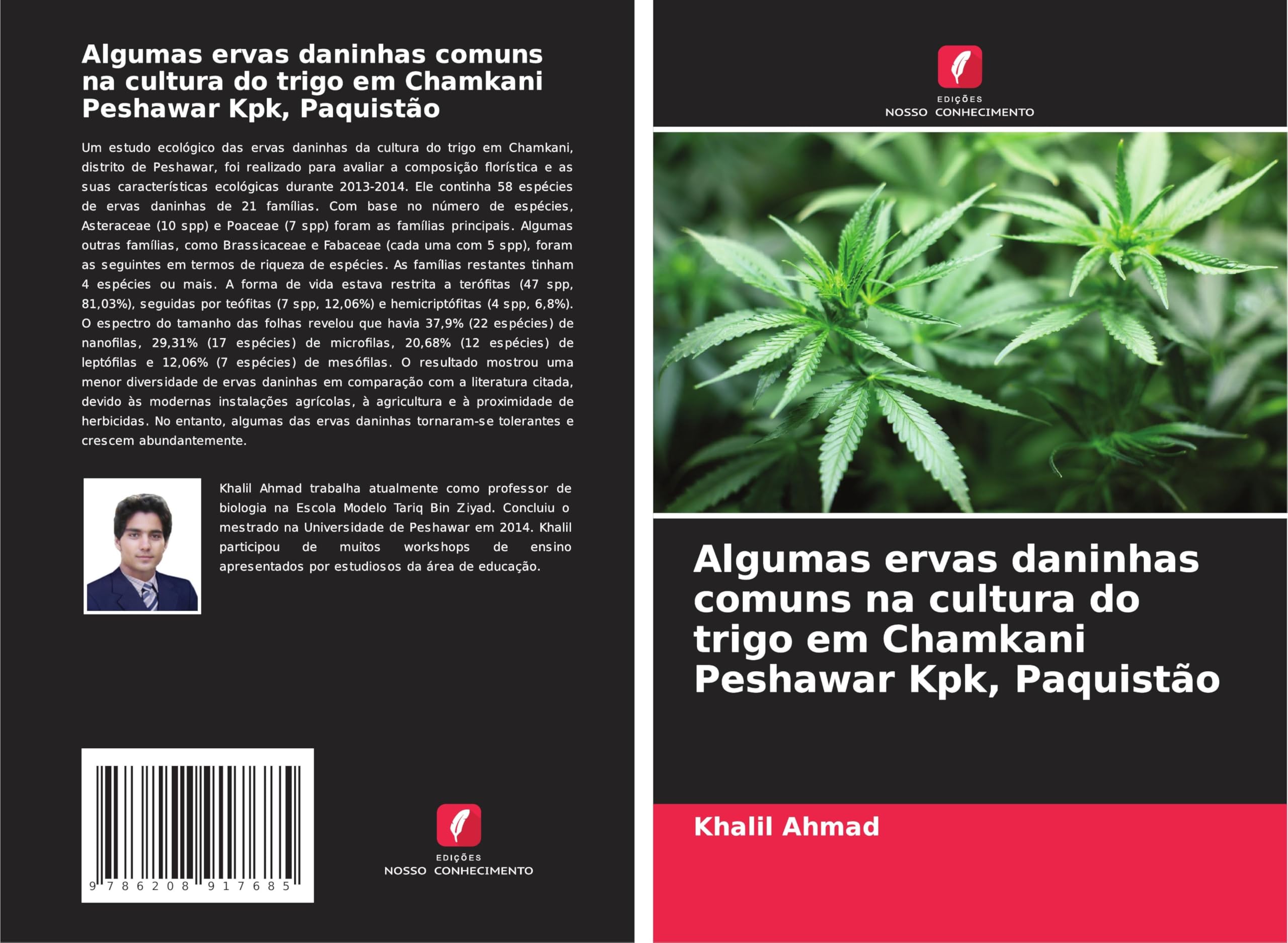 Algumas ervas daninhas comuns na cultura do trigo em Chamkani Peshawar Kpk, Paquistão Natural Sciences