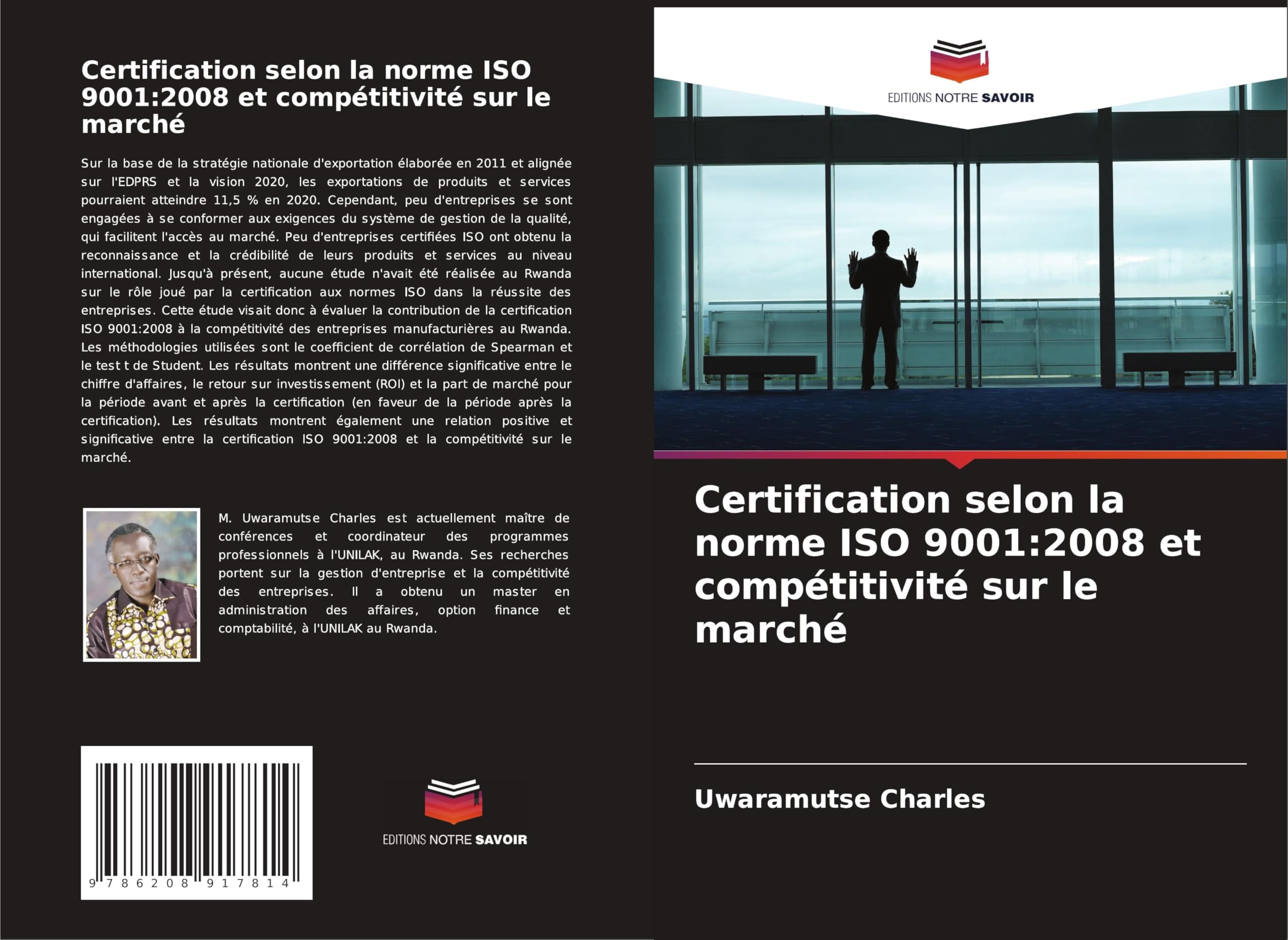 Certification selon la norme ISO 9001:2008 et compétitivité sur le marché Law