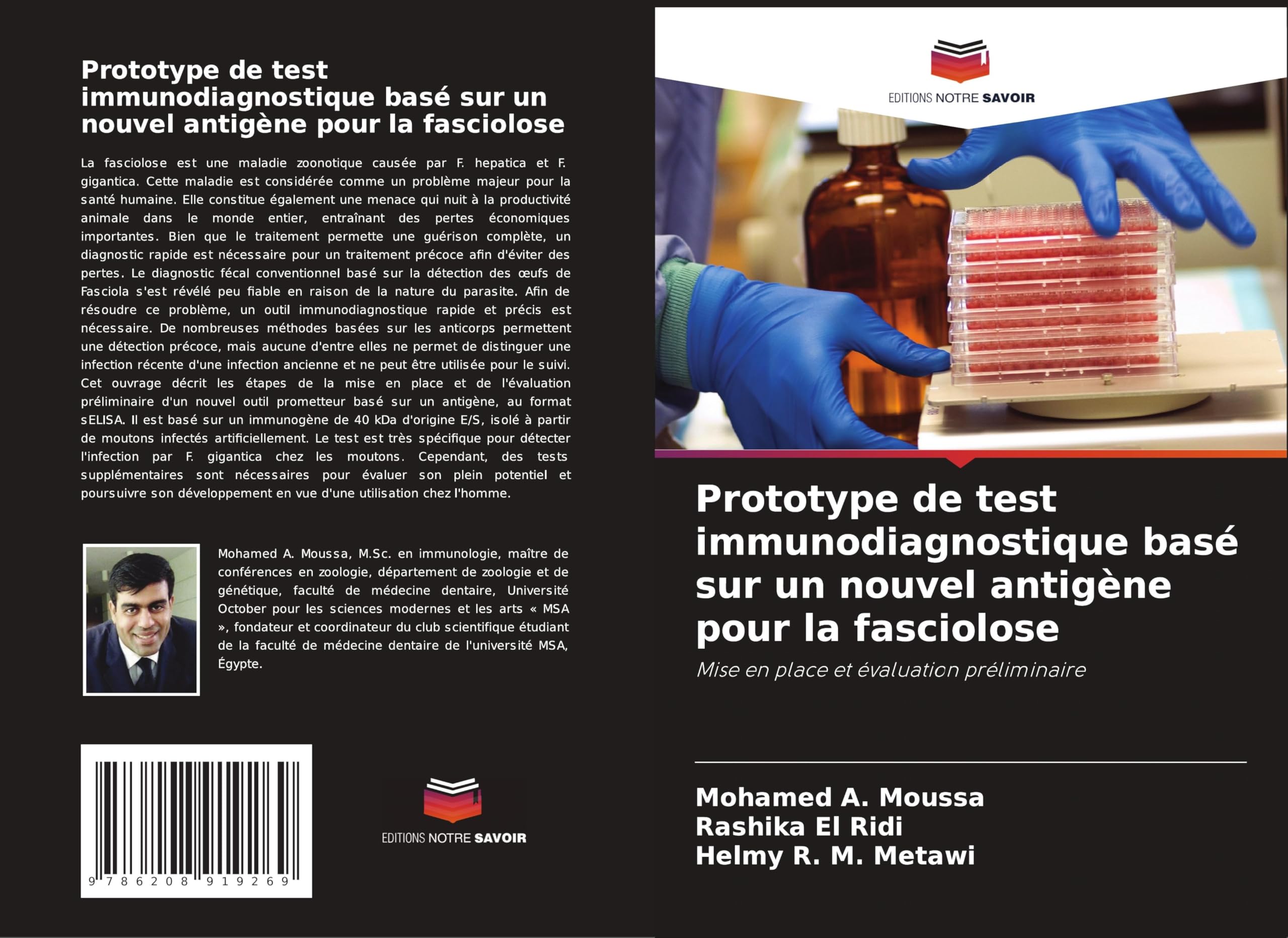 Prototype de test immunodiagnostique basé sur un nouvel antigène pour la fasciolose Medicine