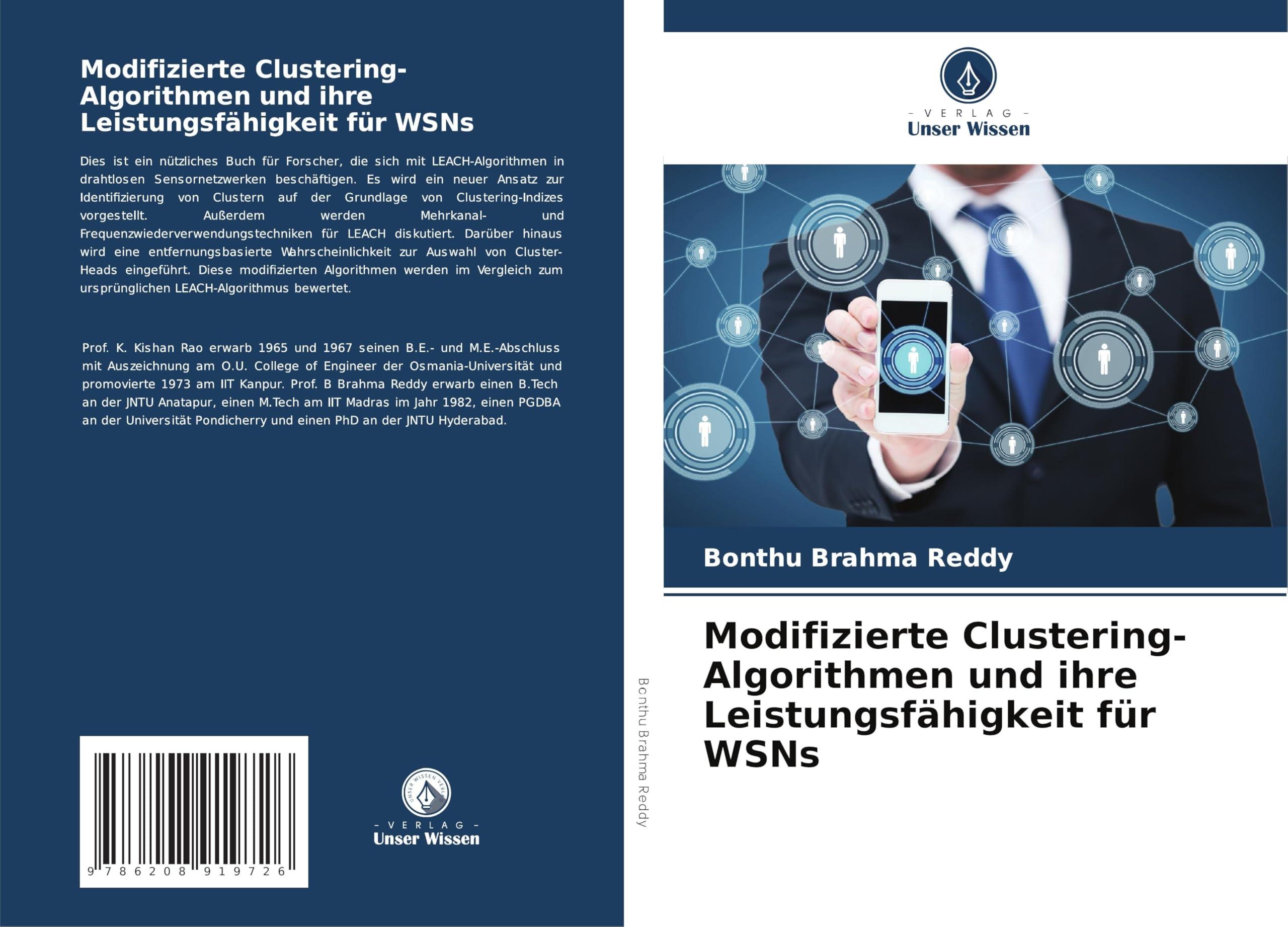 Modifizierte Clustering-Algorithmen und ihre Leistungsfähigkeit für WSNs Computer Science