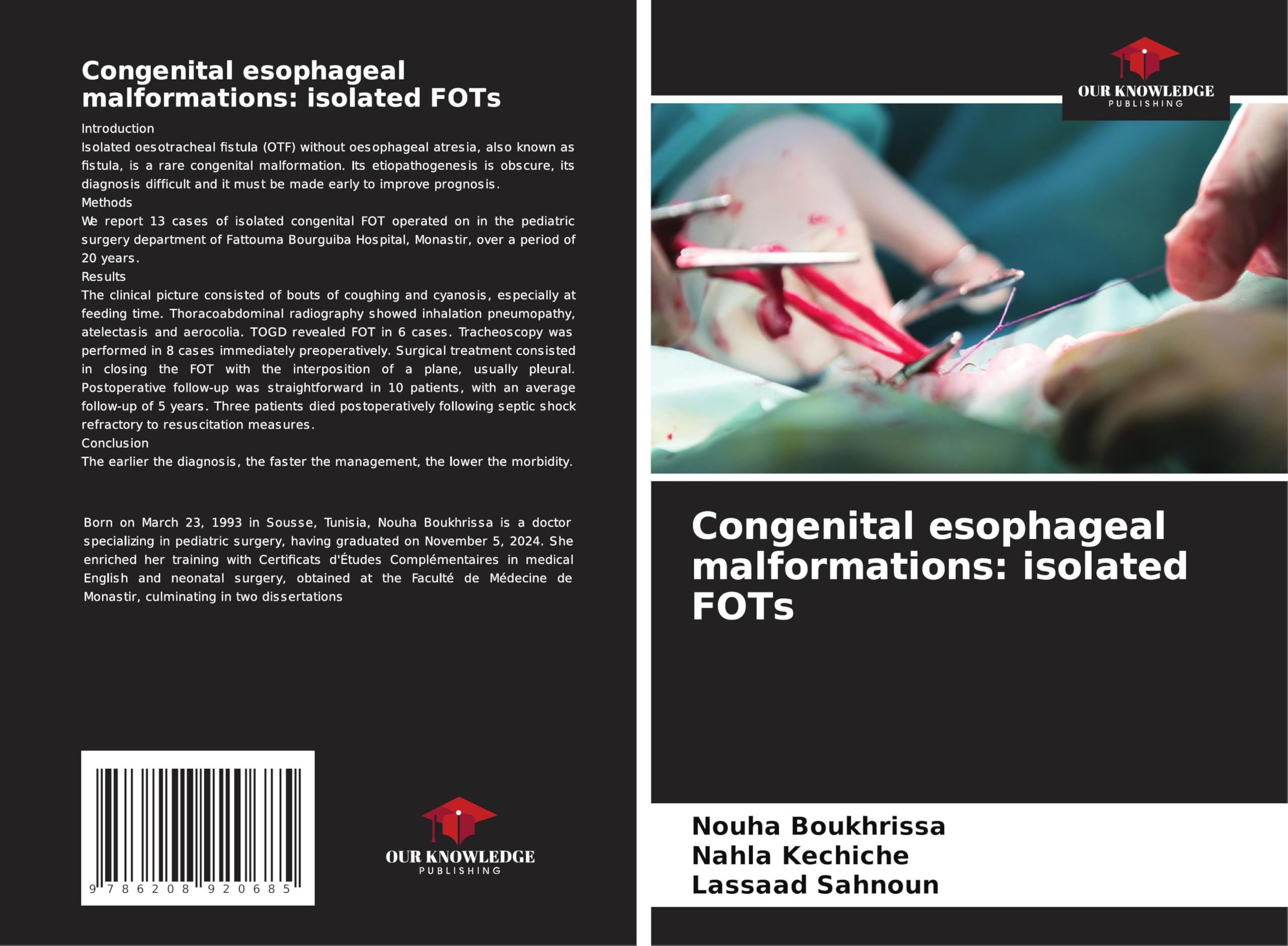 Congenital esophageal malformations: isolated FOTs Medicine