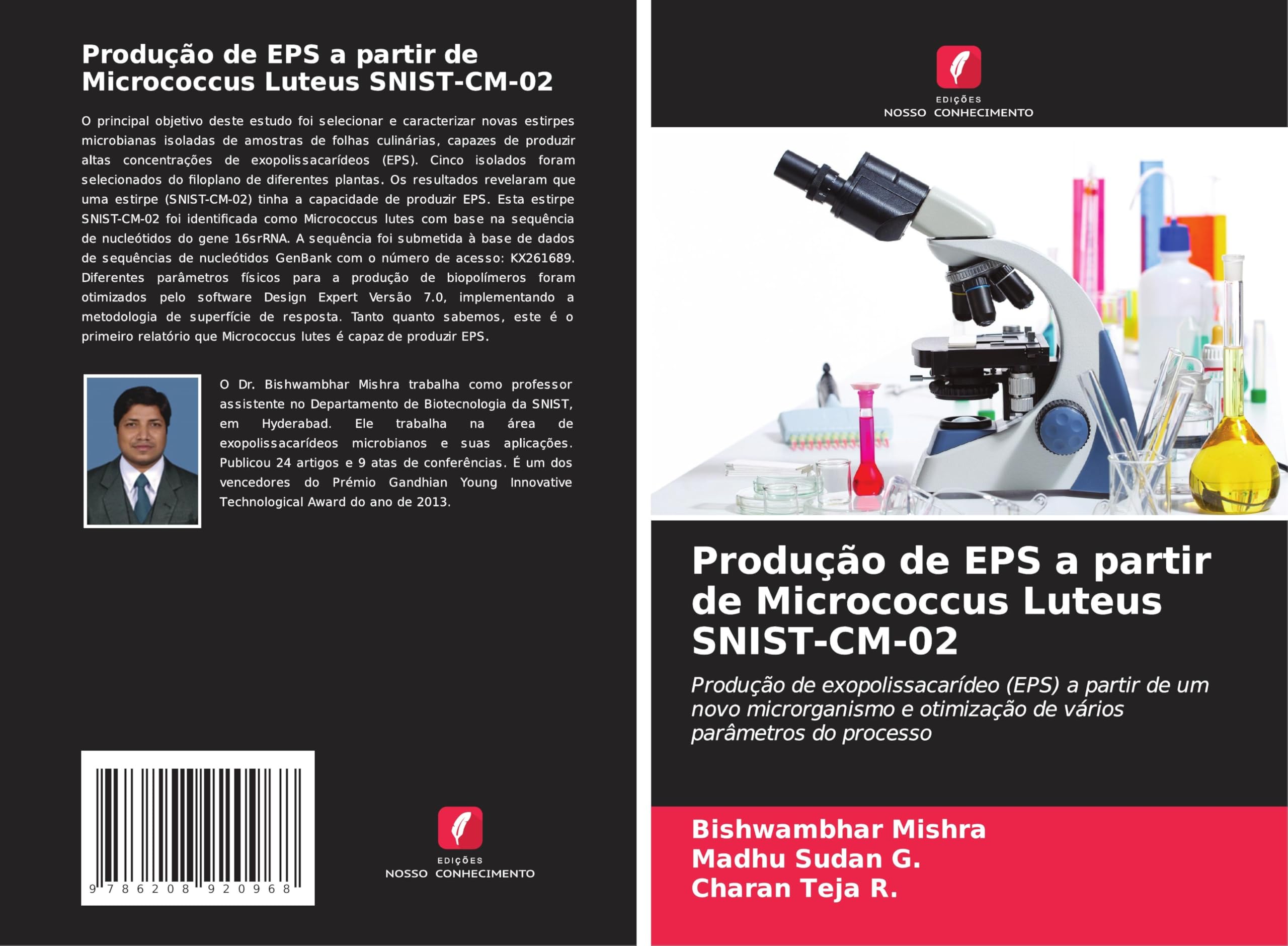 Produção de EPS a partir de Micrococcus Luteus SNIST-CM-02 Natural Sciences