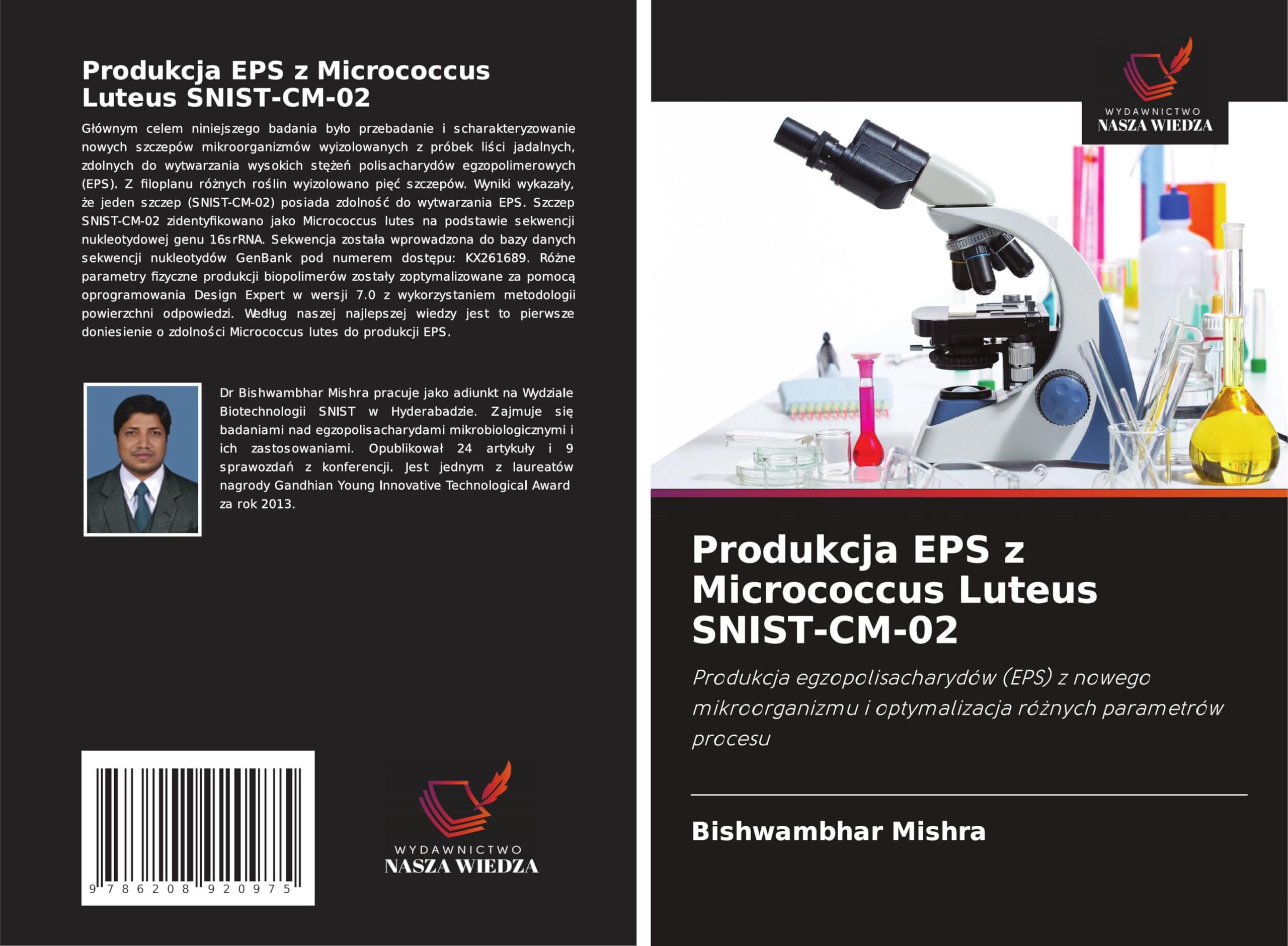Produkcja EPS z Micrococcus Luteus SNIST-CM-02 Natural Sciences