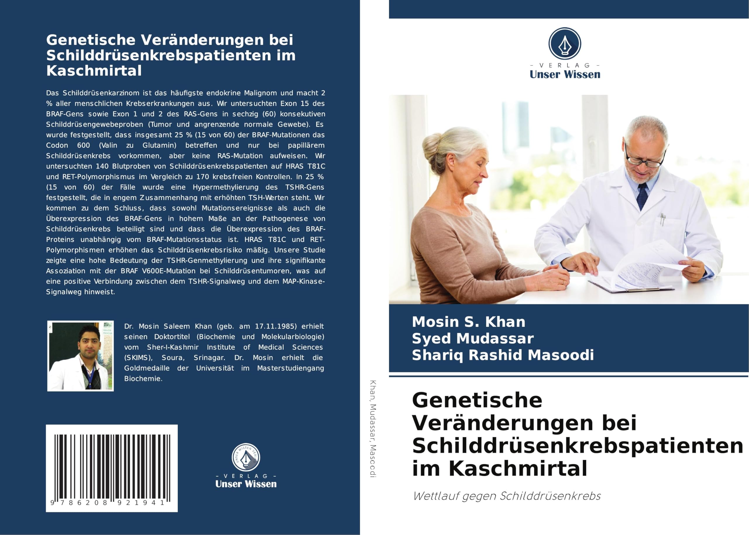 Genetische Veränderungen bei Schilddrüsenkrebspatienten im Kaschmirtal Natural Sciences