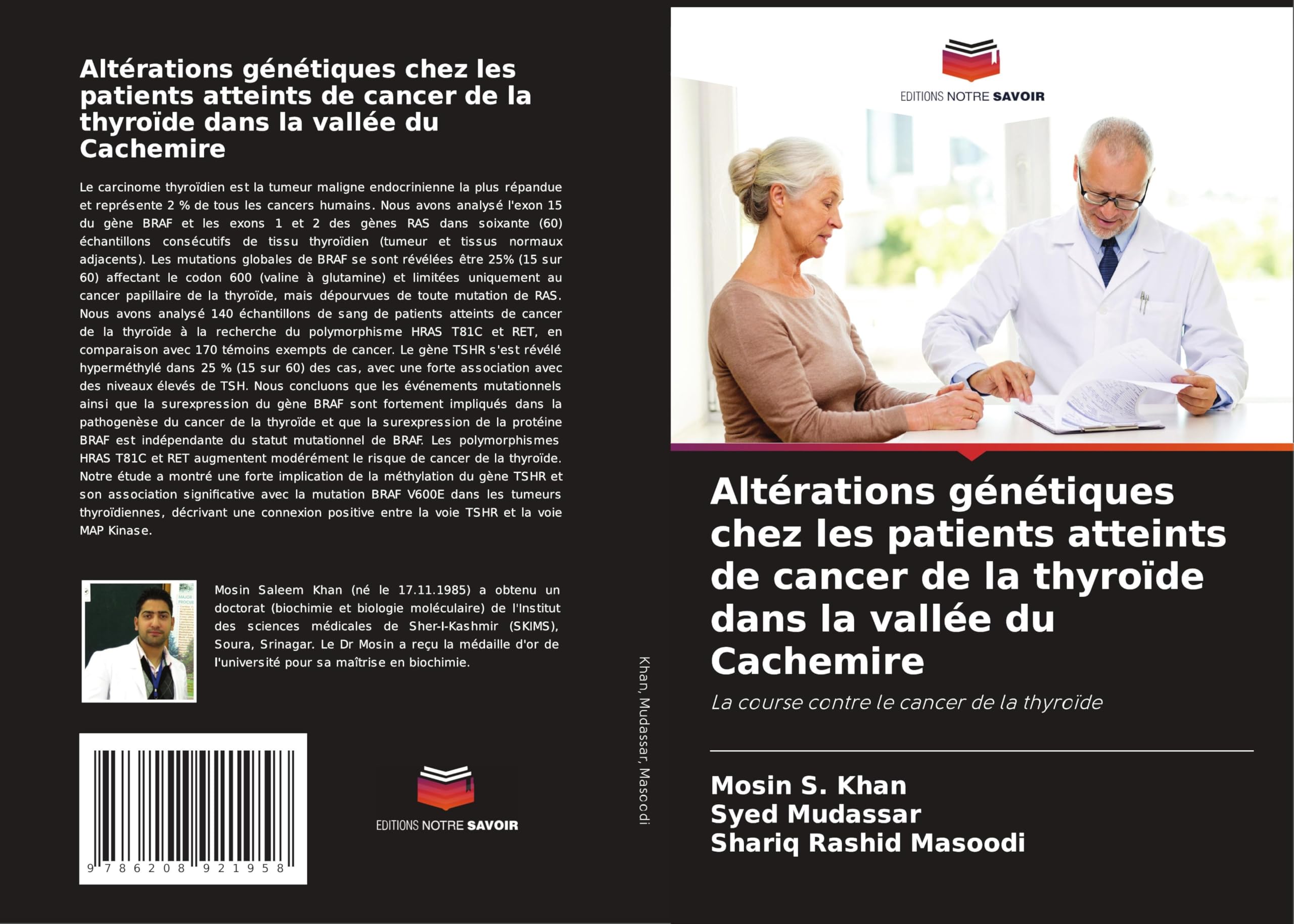 Altérations génétiques chez les patients atteints de cancer de la thyroïde dans la vallée du Cachemire Natural Sciences