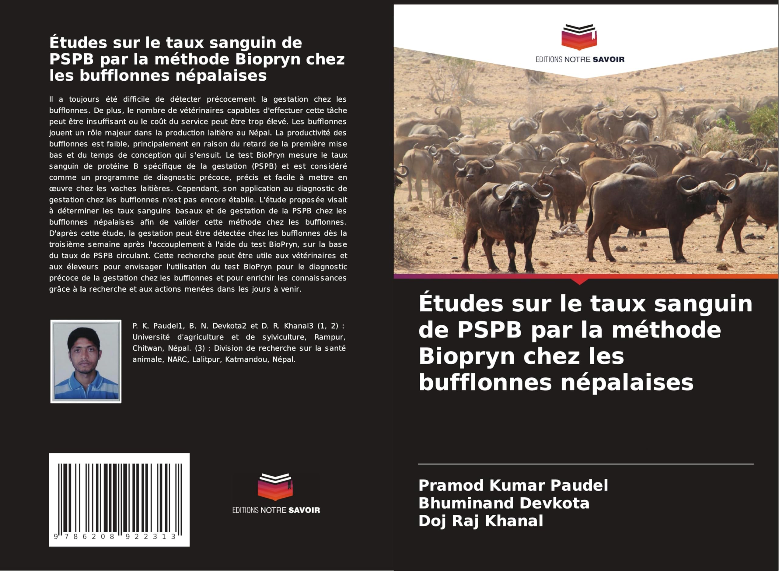 Études sur le taux sanguin de PSPB par la méthode Biopryn chez les bufflonnes népalaises Medicine