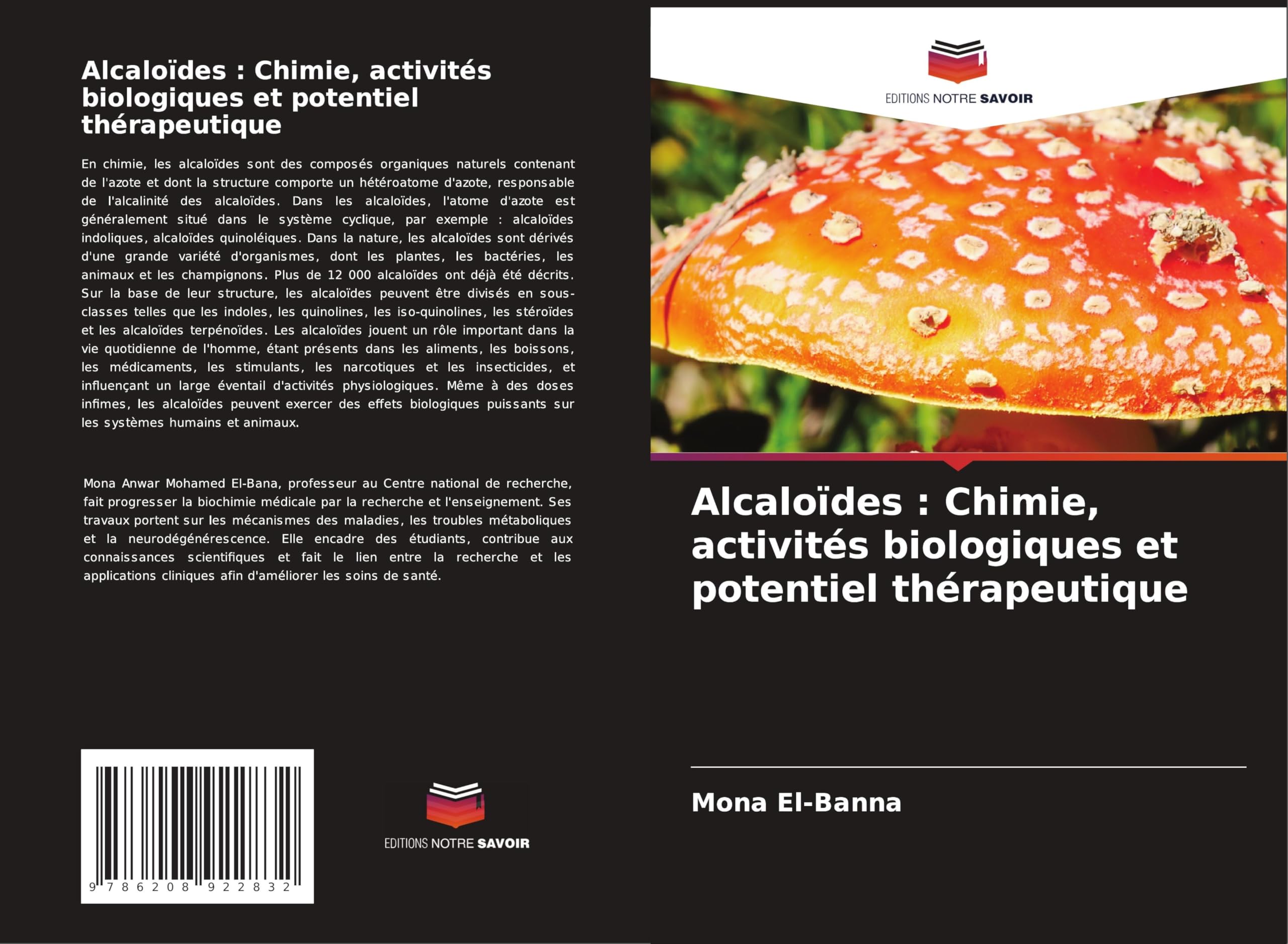 Alcaloïdes : Chimie, activités biologiques et potentiel thérapeutique Natural Sciences