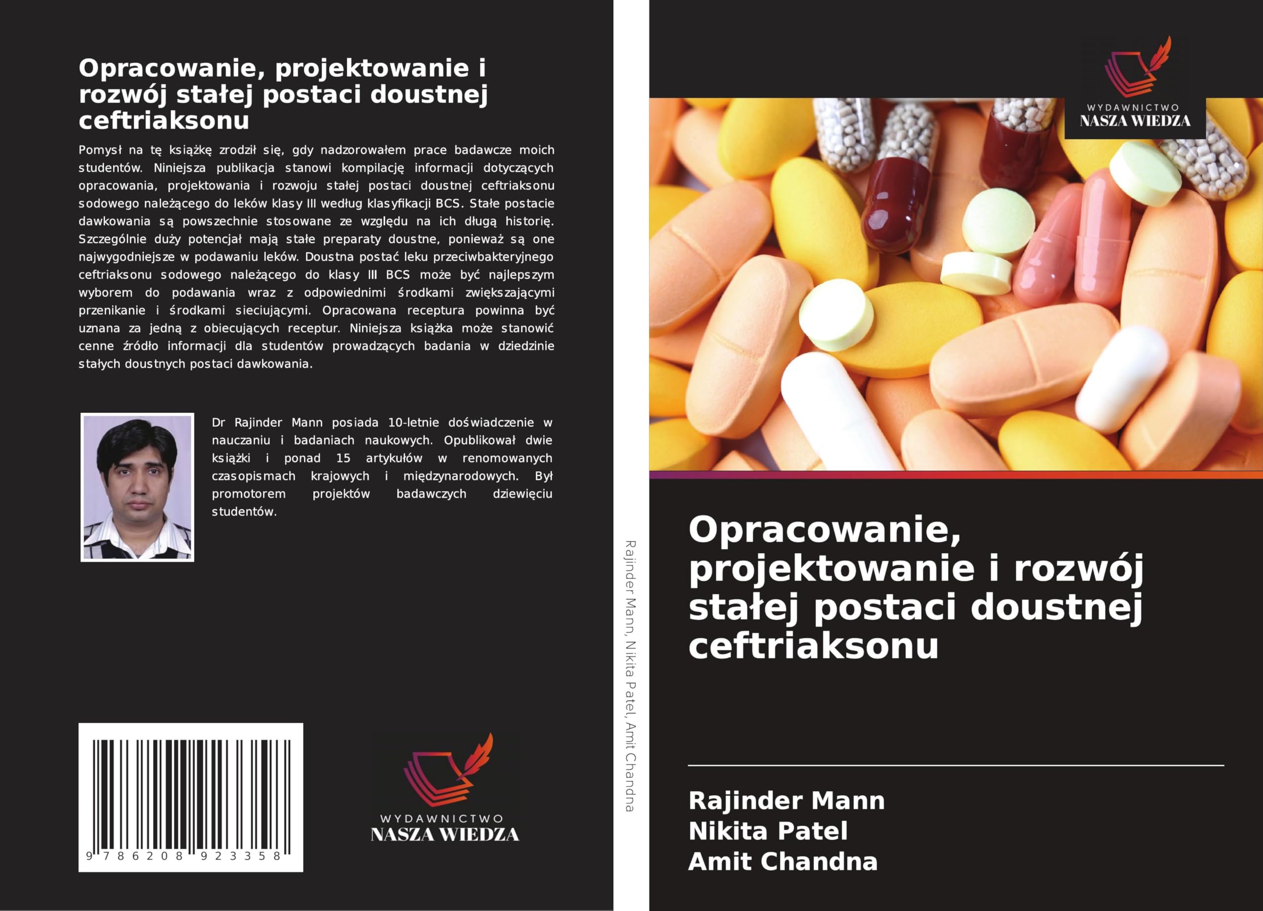 Opracowanie, projektowanie i rozwój sta¿ej postaci doustnej ceftriaksonu Medicine