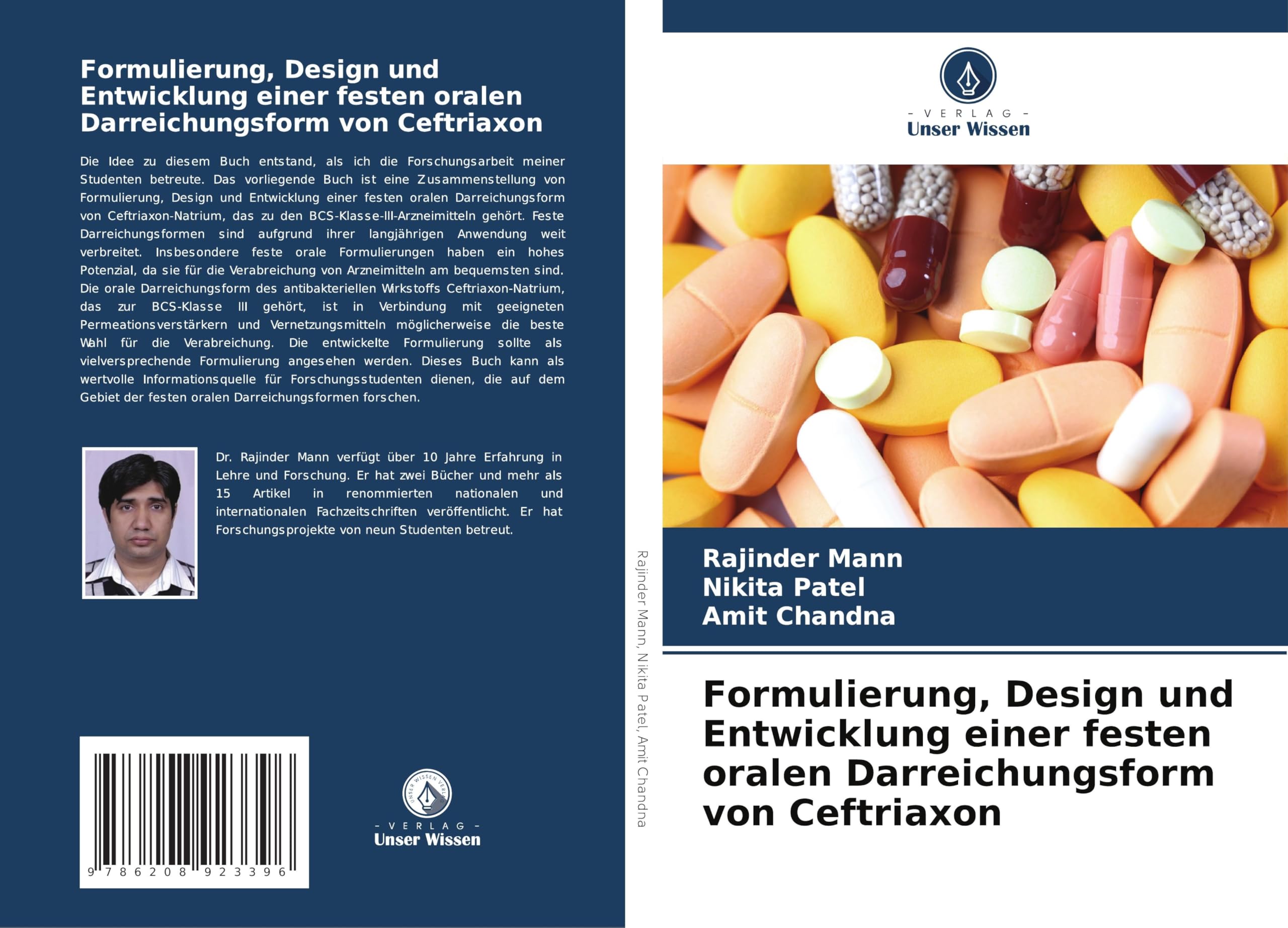 Formulierung, Design und Entwicklung einer festen oralen Darreichungsform von Ceftriaxon Medicine