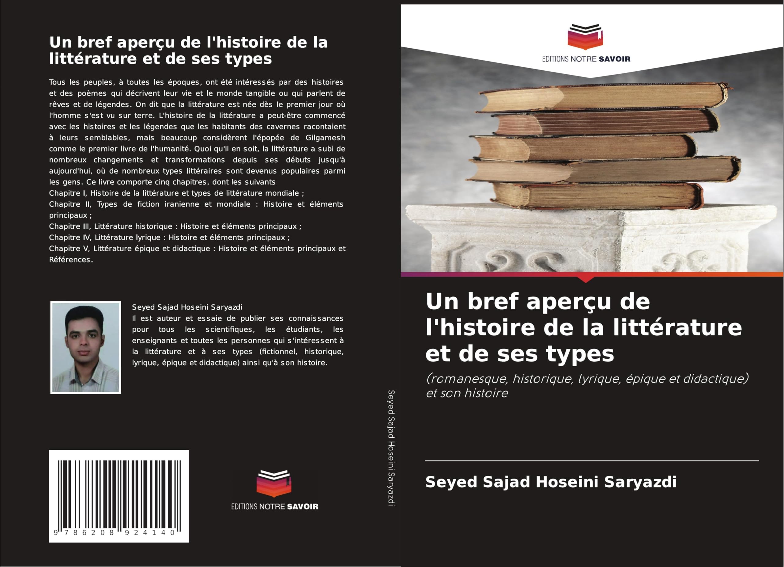 Un bref aperçu de l'histoire de la littérature et de ses types Books