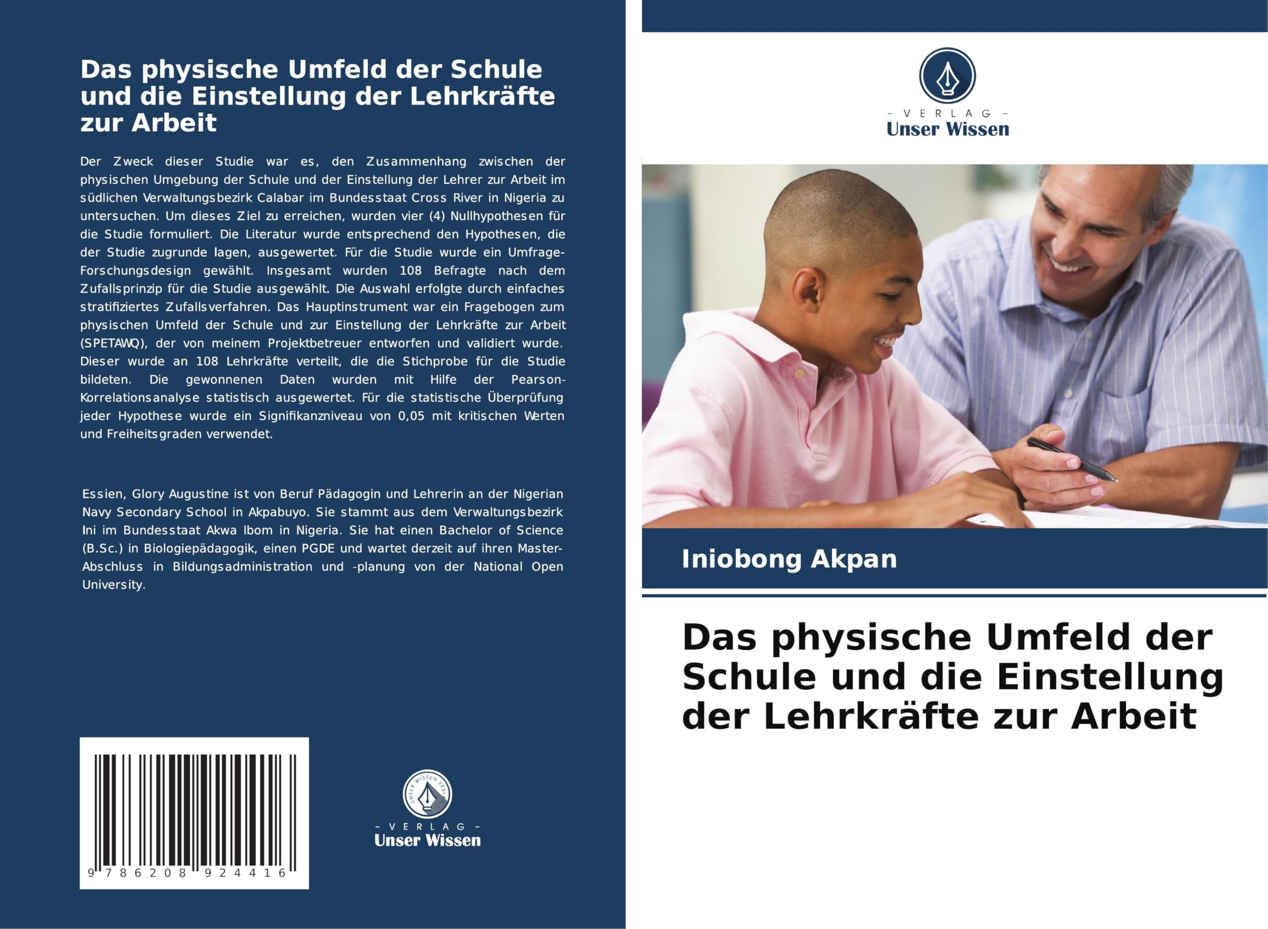 Das physische Umfeld der Schule und die Einstellung der Lehrkräfte zur Arbeit Books