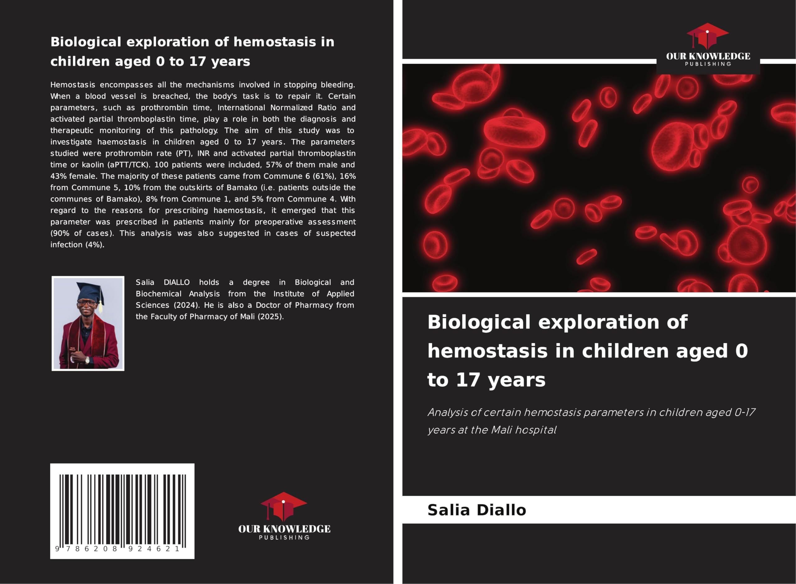 Biological exploration of hemostasis in children aged 0 to 17 years Natural Sciences