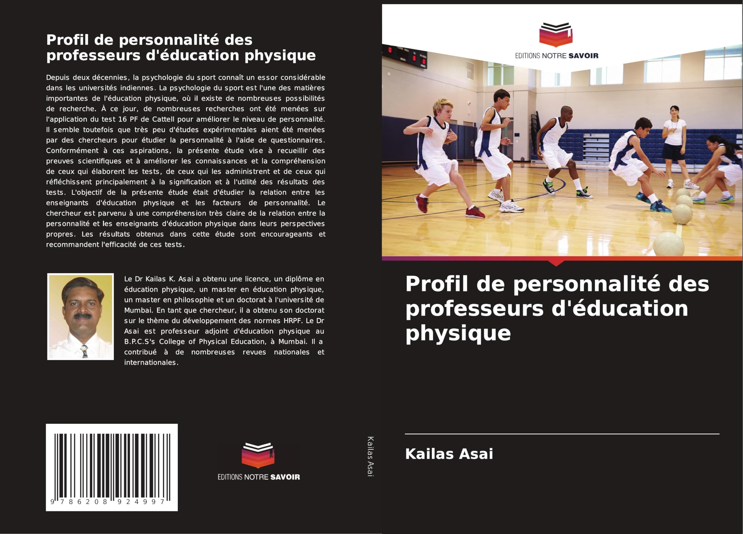 Profil de personnalité des professeurs d'éducation physique Leisure & Fun