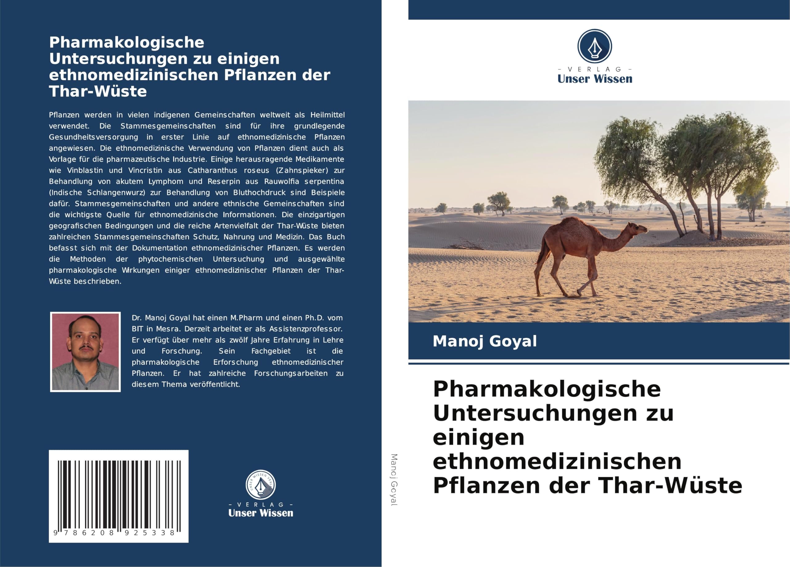 Pharmakologische Untersuchungen zu einigen ethnomedizinischen Pflanzen der Thar-Wüste Medicine