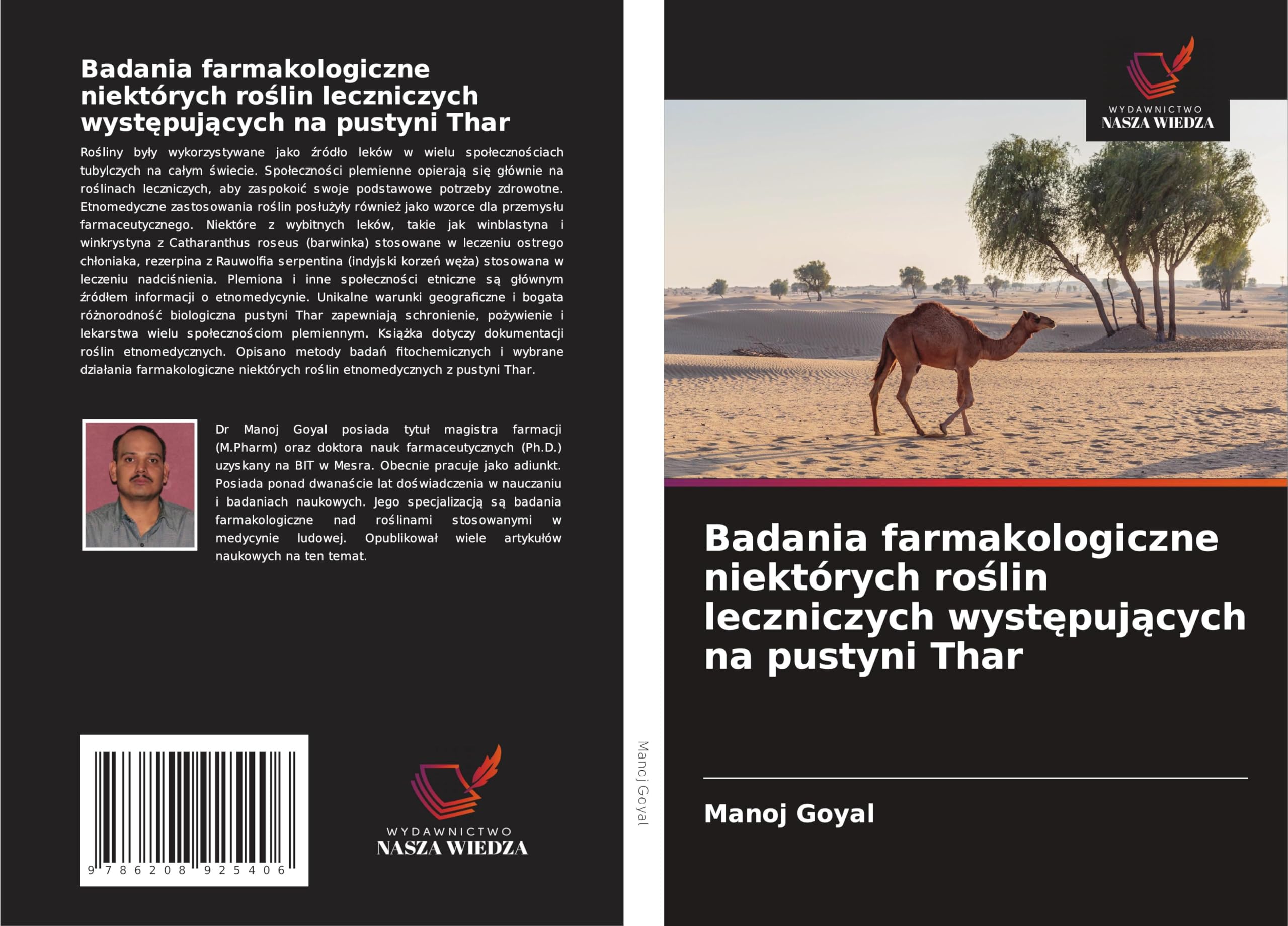 Badania farmakologiczne niektórych ro¿lin leczniczych wyst¿puj¿cych na pustyni Thar Medicine