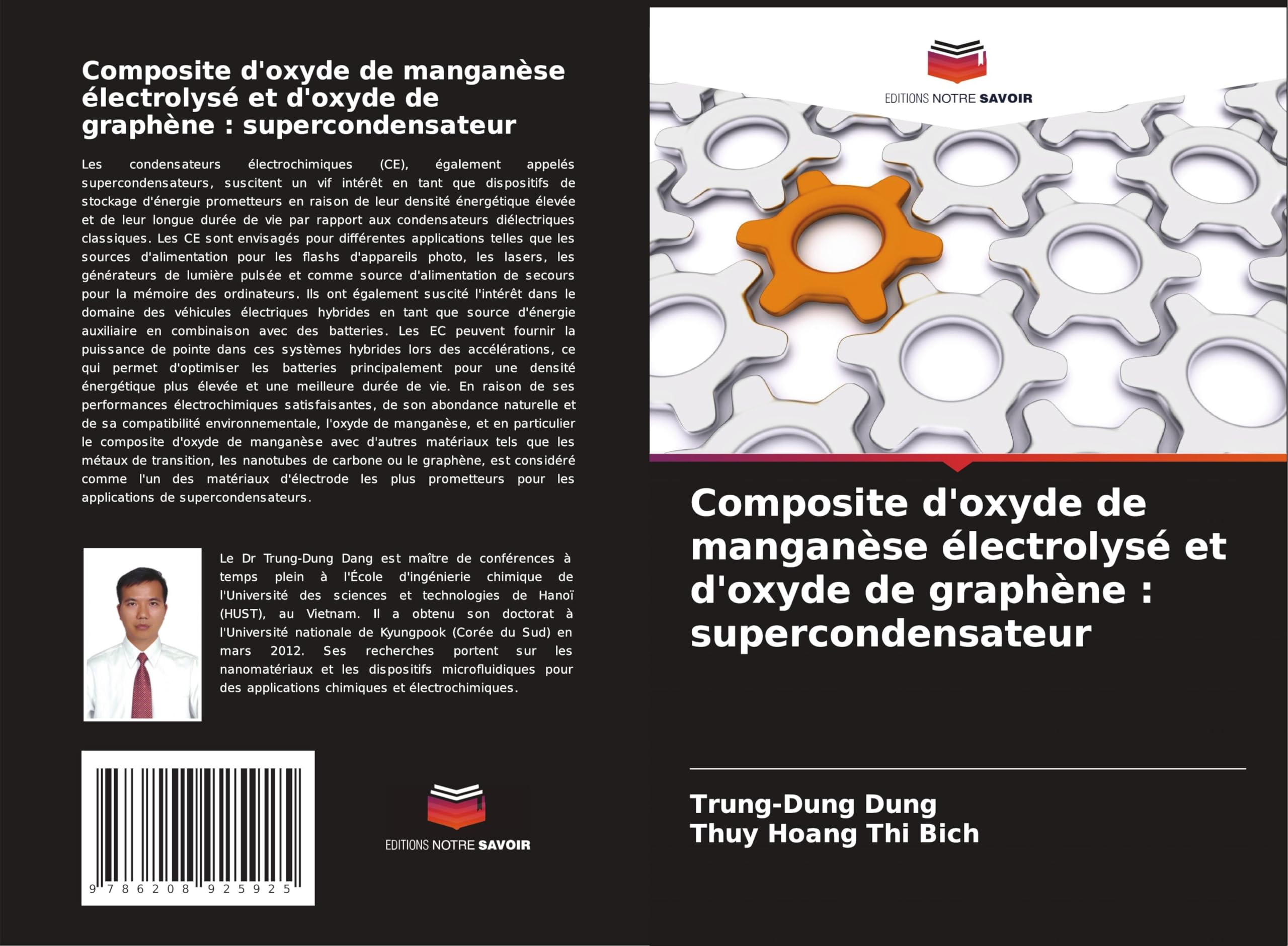 Composite d'oxyde de manganèse électrolysé et d'oxyde de graphène : supercondensateur Natural Sciences