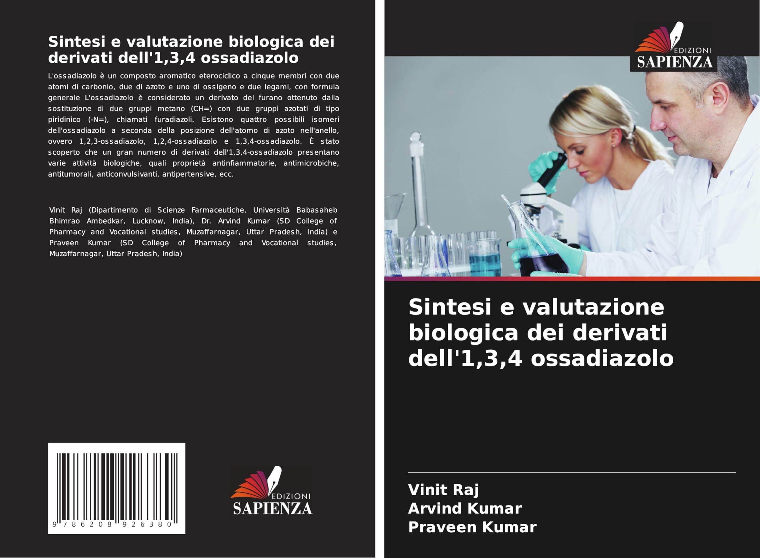 Sintesi e valutazione biologica dei derivati dell'1,3,4 ossadiazolo Medicine
